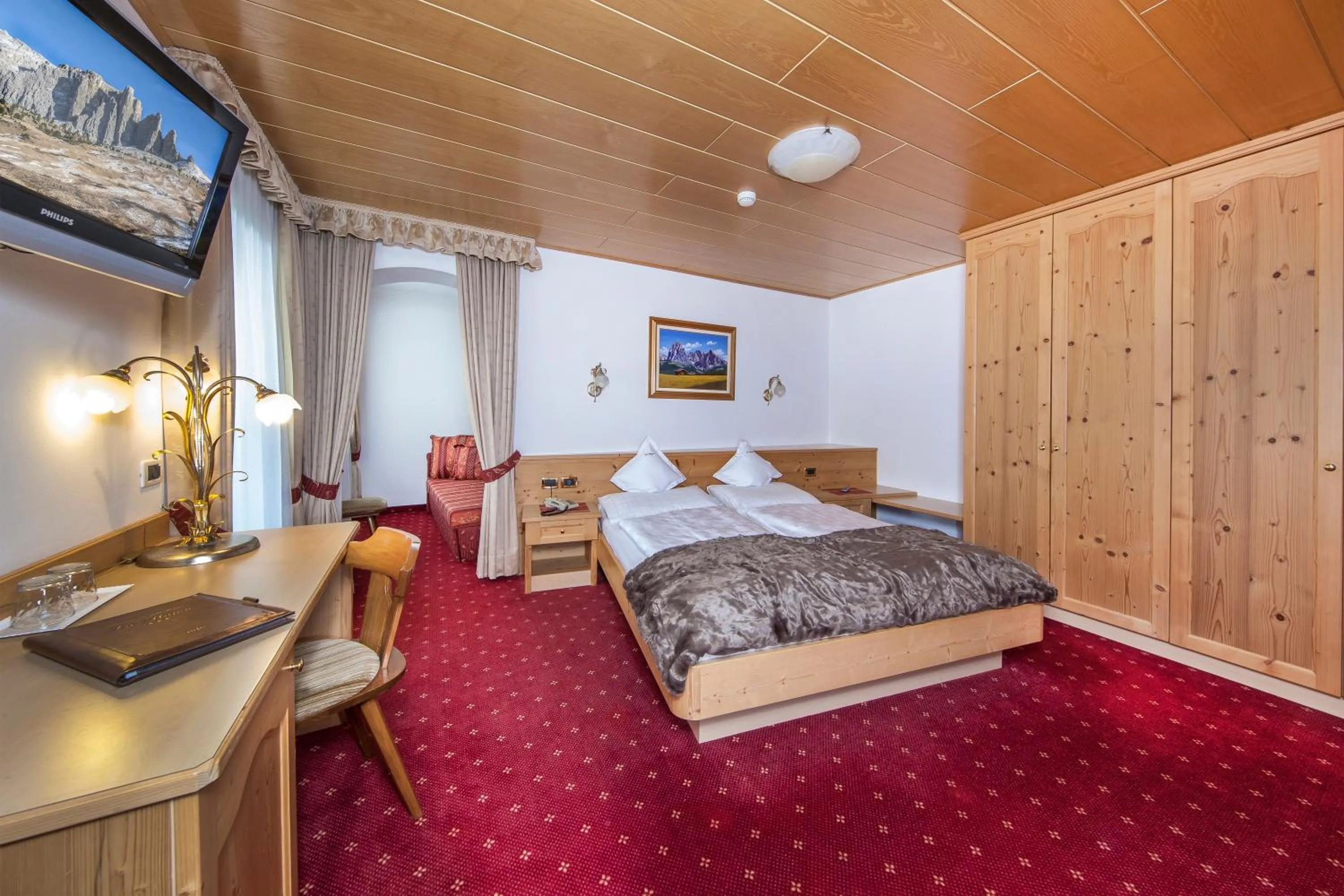 TV and multimedia, Bed in Garni La Majon