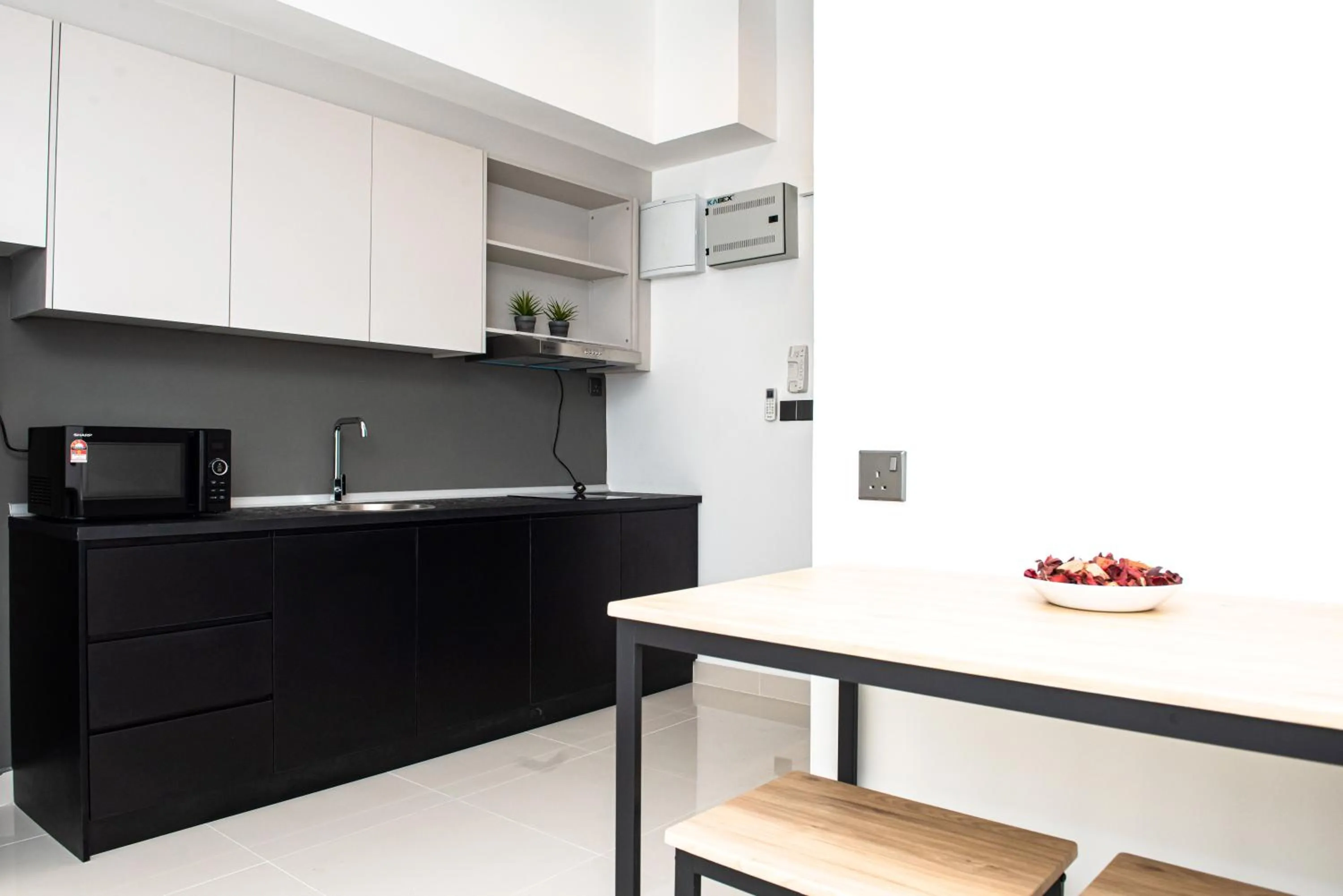 Kitchen or kitchenette in Stay @ NOVO Ampang