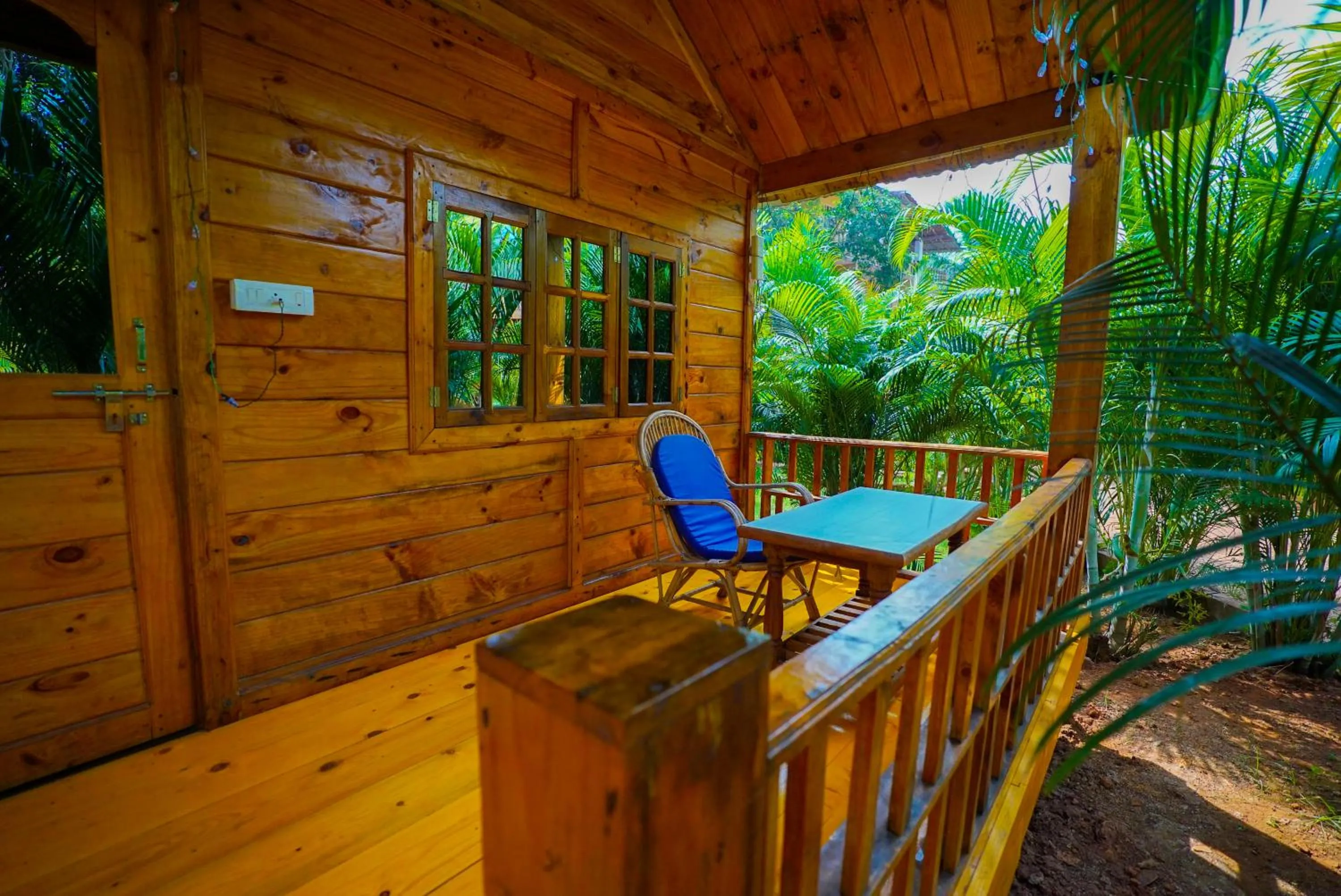 Balcony/Terrace in Zen Lazy Days Agonda