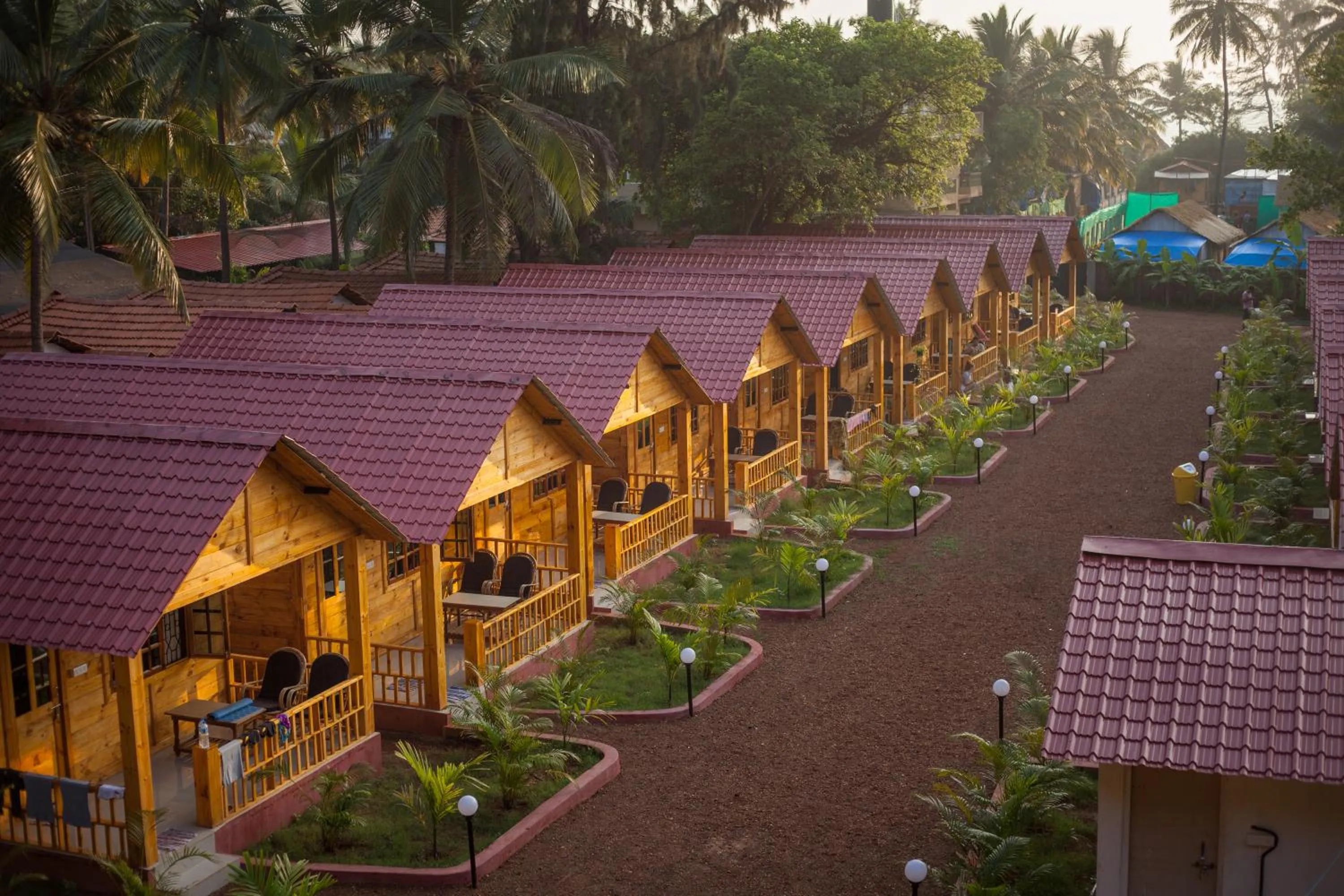 Property building in Zen Lazy Days Agonda
