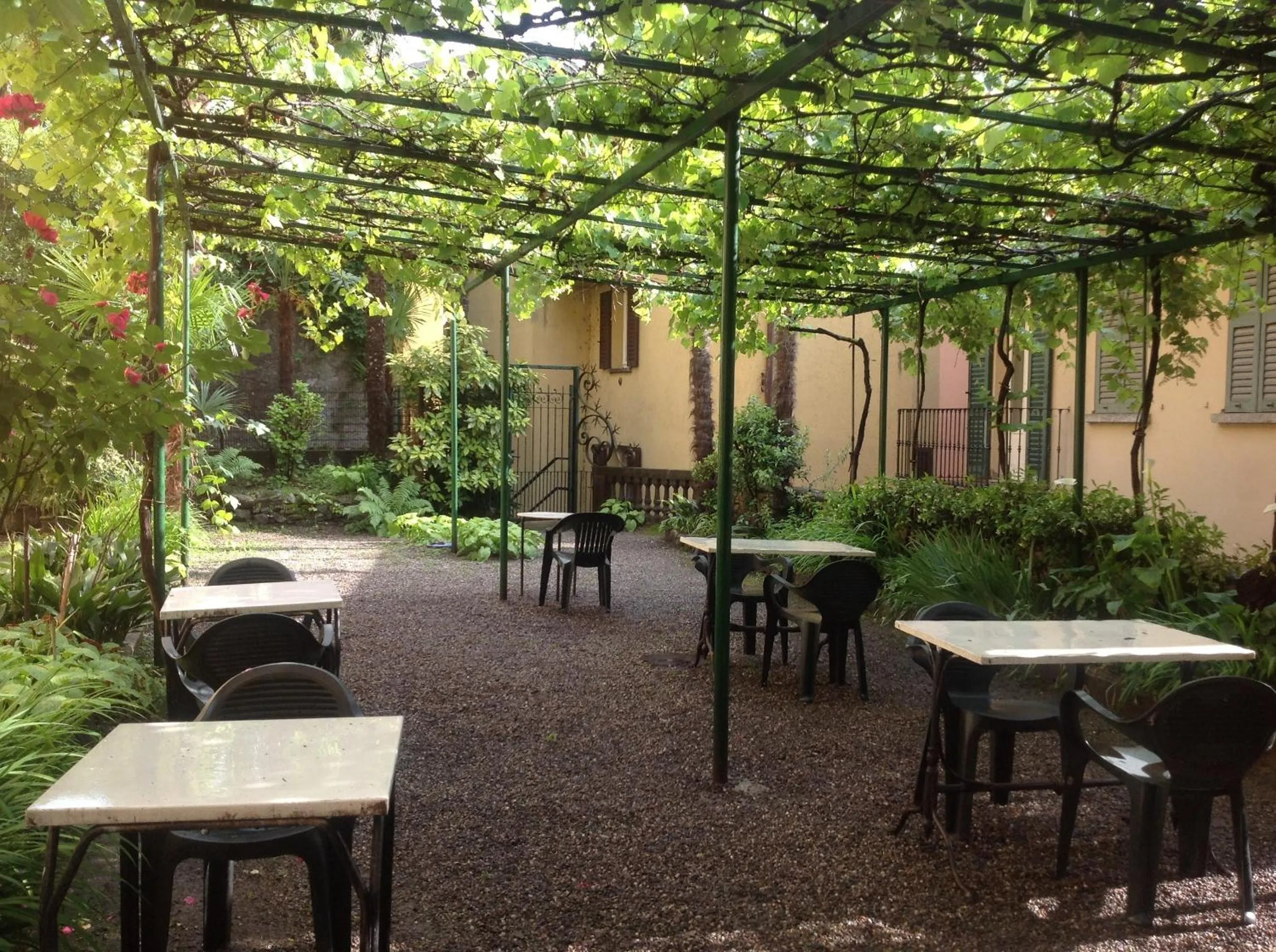 Patio in Albergo Giardinetto