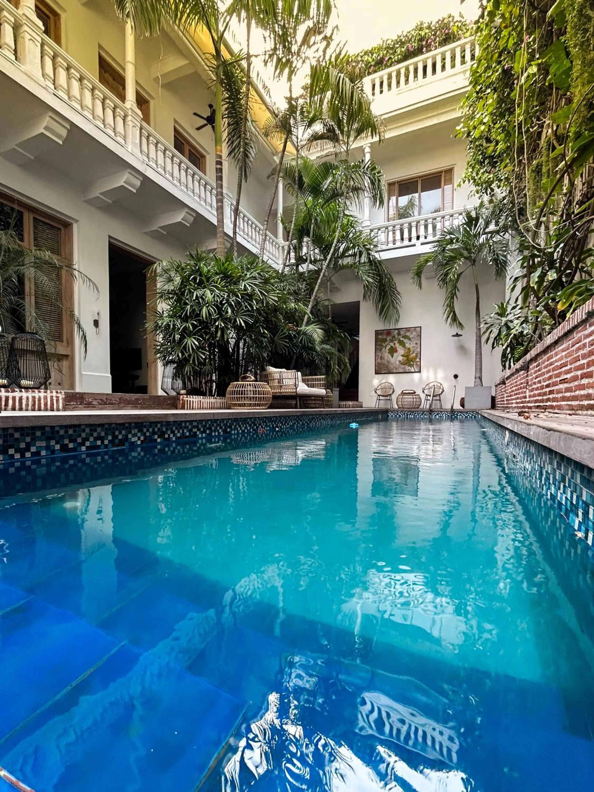 Pool view in Casa Belle Cartagena Hotel Boutique