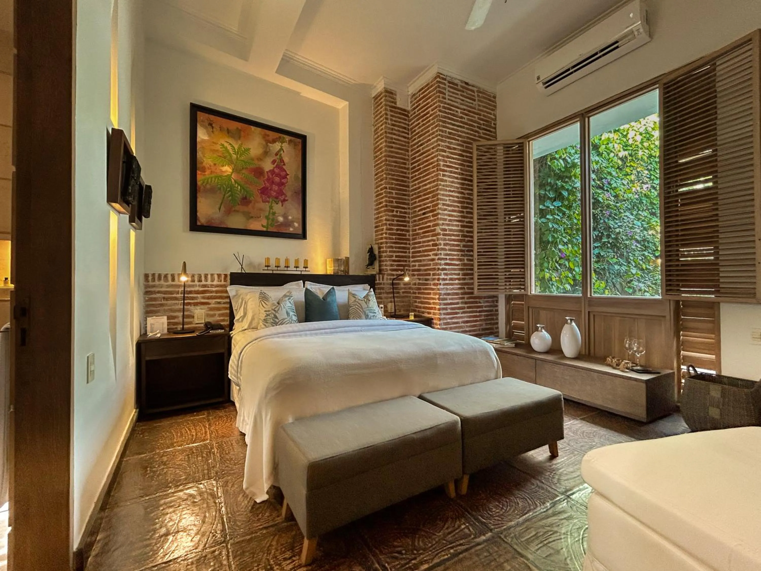 Bed in Casa Belle Cartagena Hotel Boutique