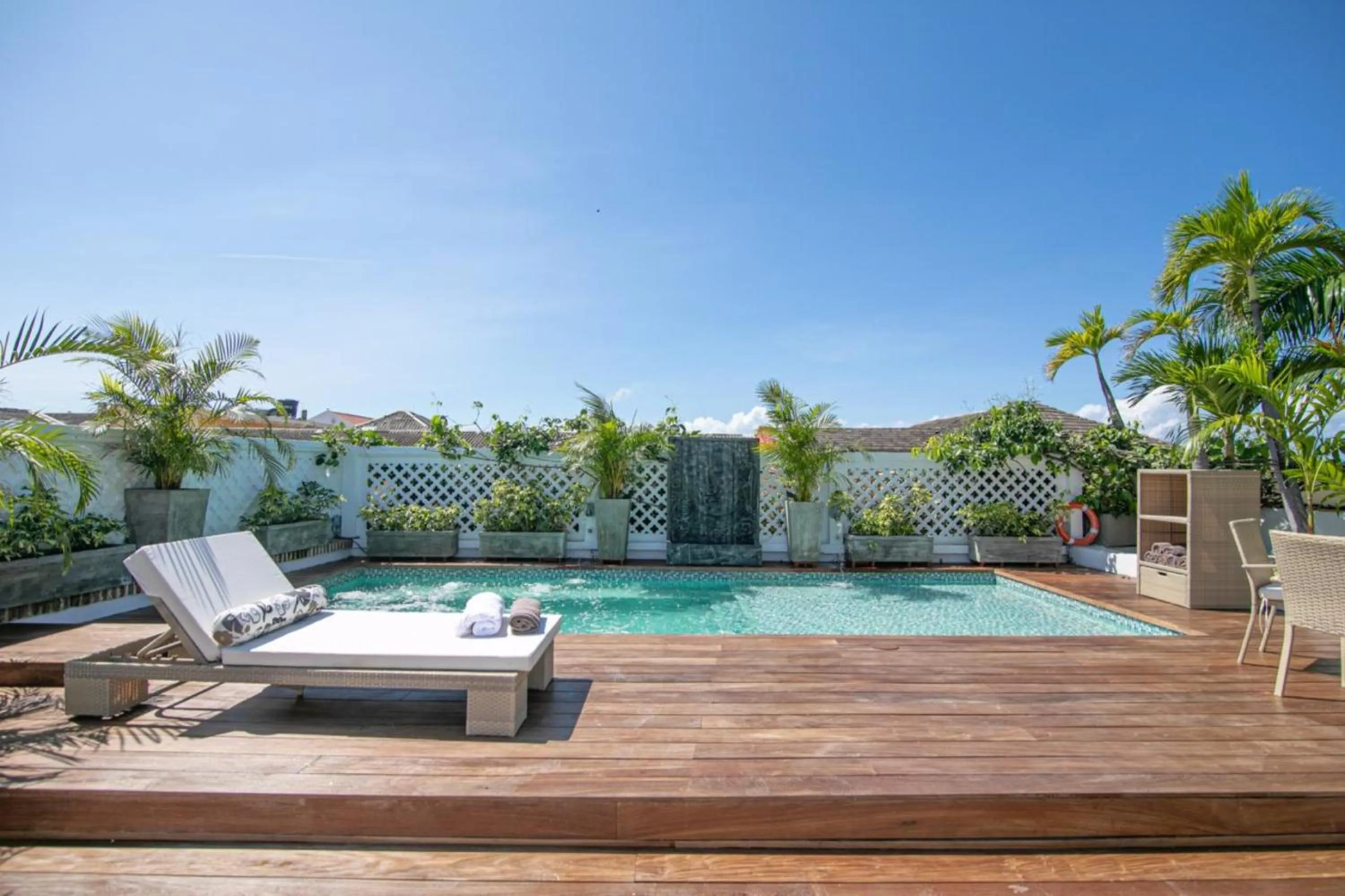 Hot Tub in Casa Belle Cartagena Hotel Boutique