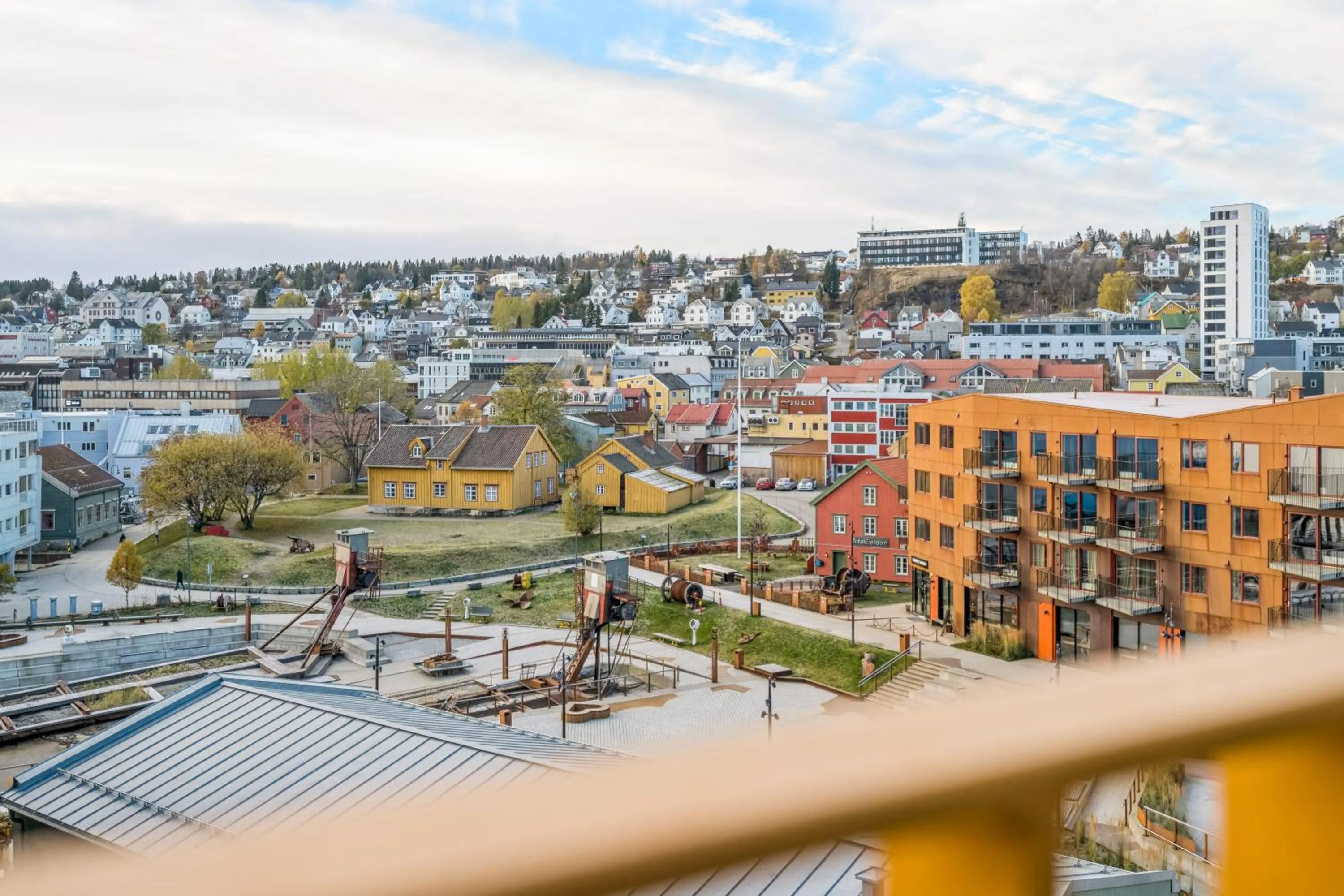 City view in TotalApartments Vervet Gjøa