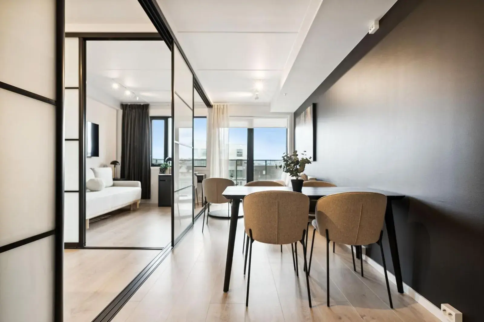 One-Bedroom Apartment with Balcony in TotalApartments Vervet Gjøa One-Bedroom Apartment with Balcony in TotalApartments Vervet Gjøa