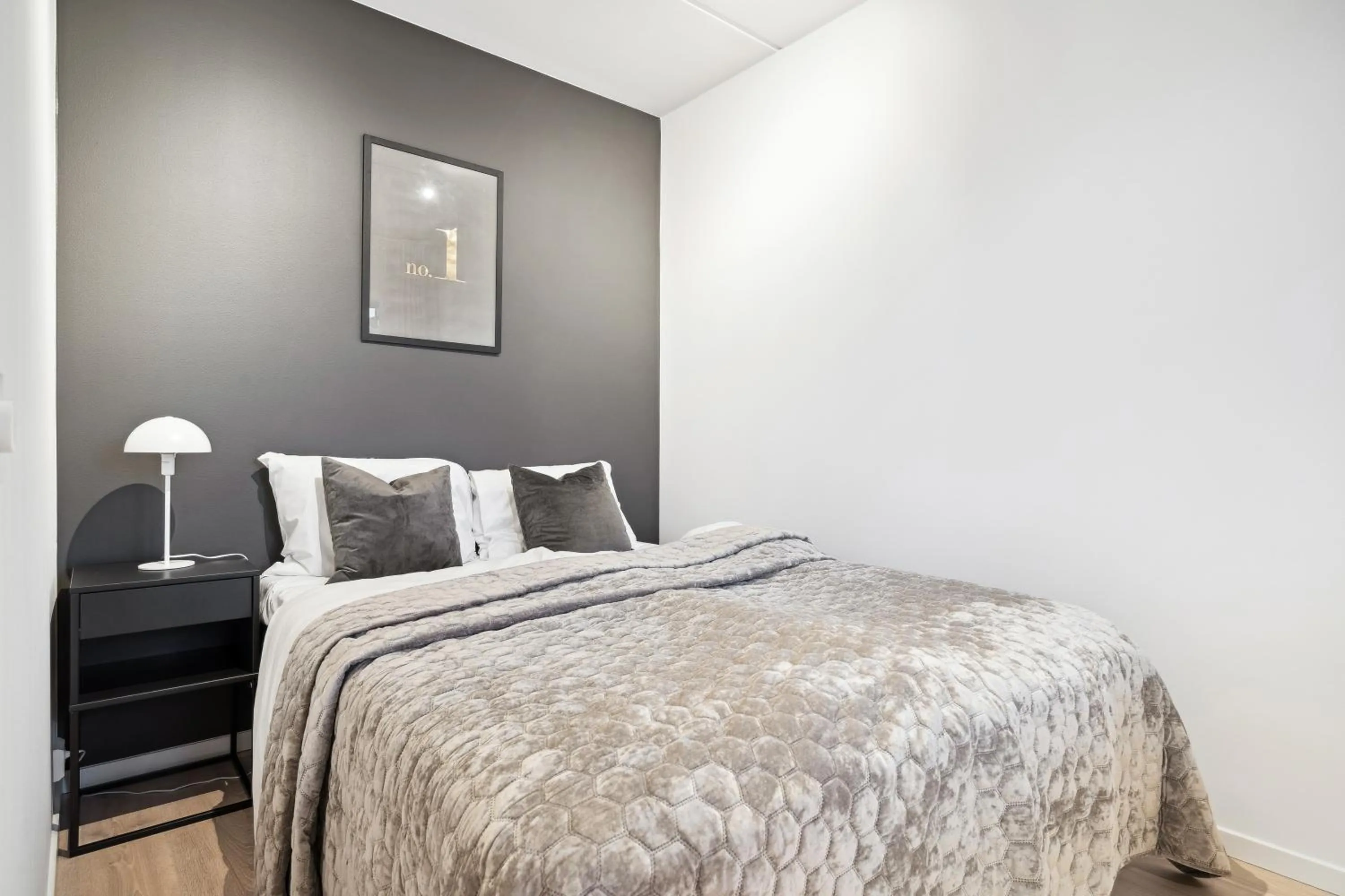 Bed in TotalApartments Vervet Gjøa