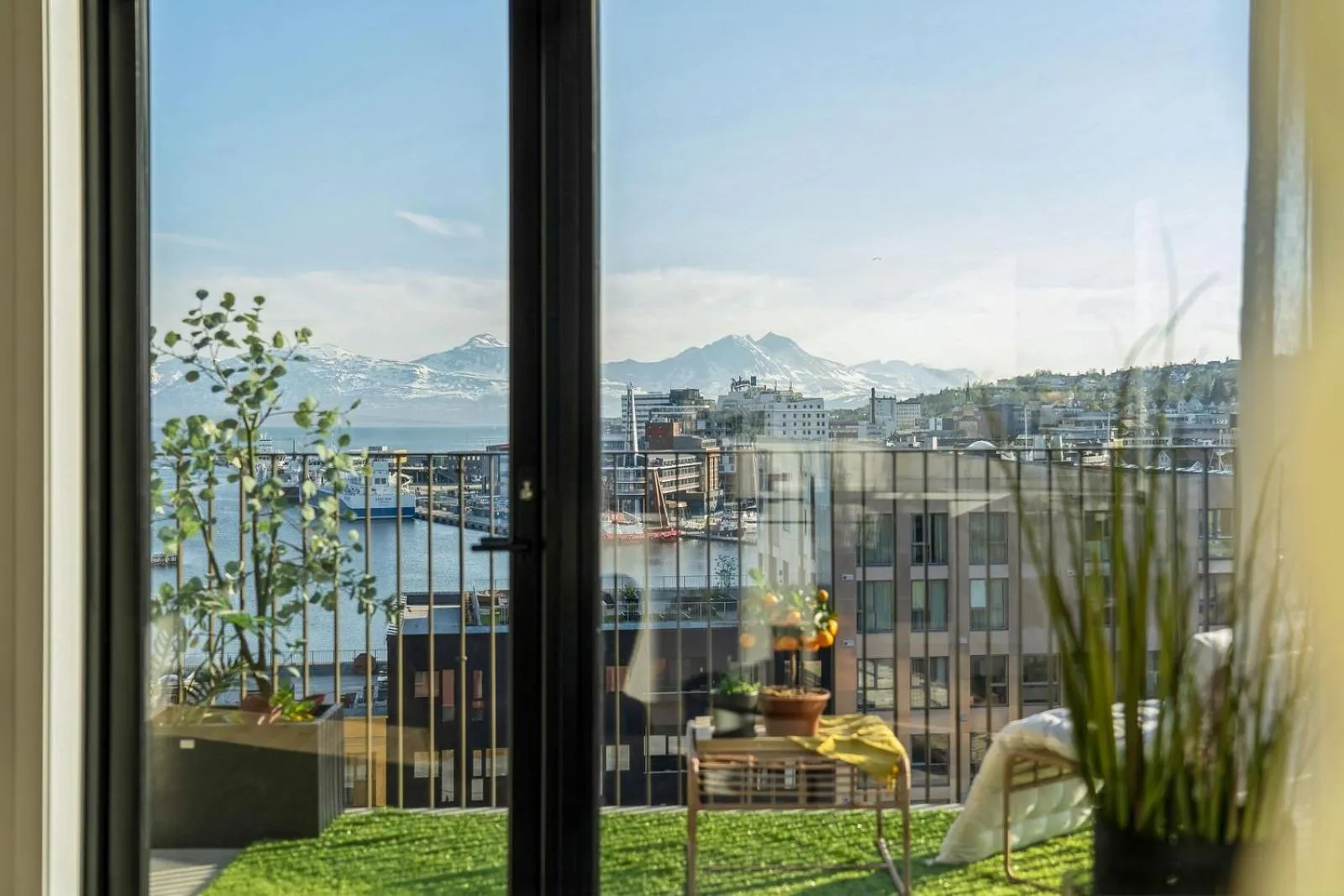 City view in TotalApartments Vervet Gjøa