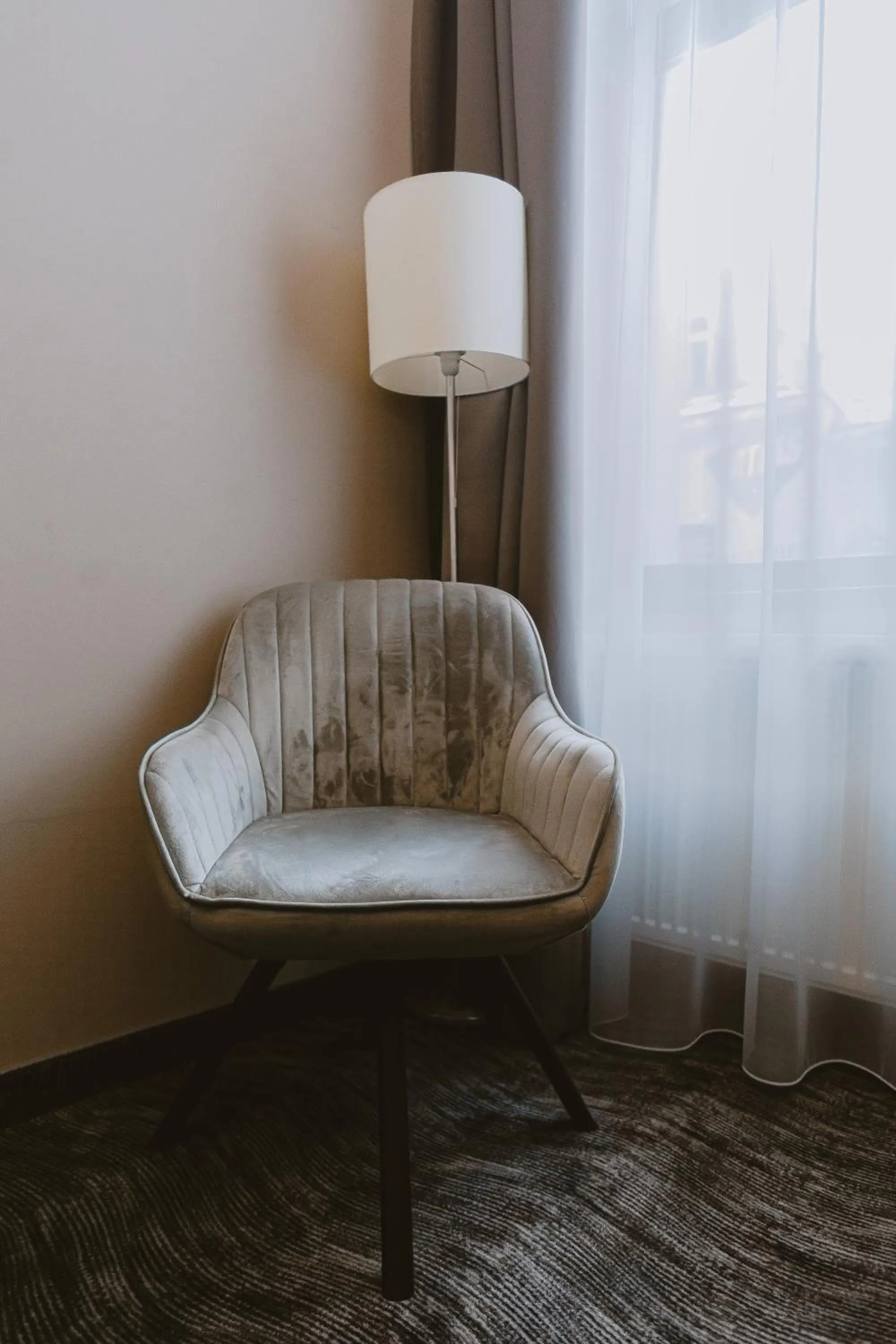 Seating area in Caro Boutique Hotel