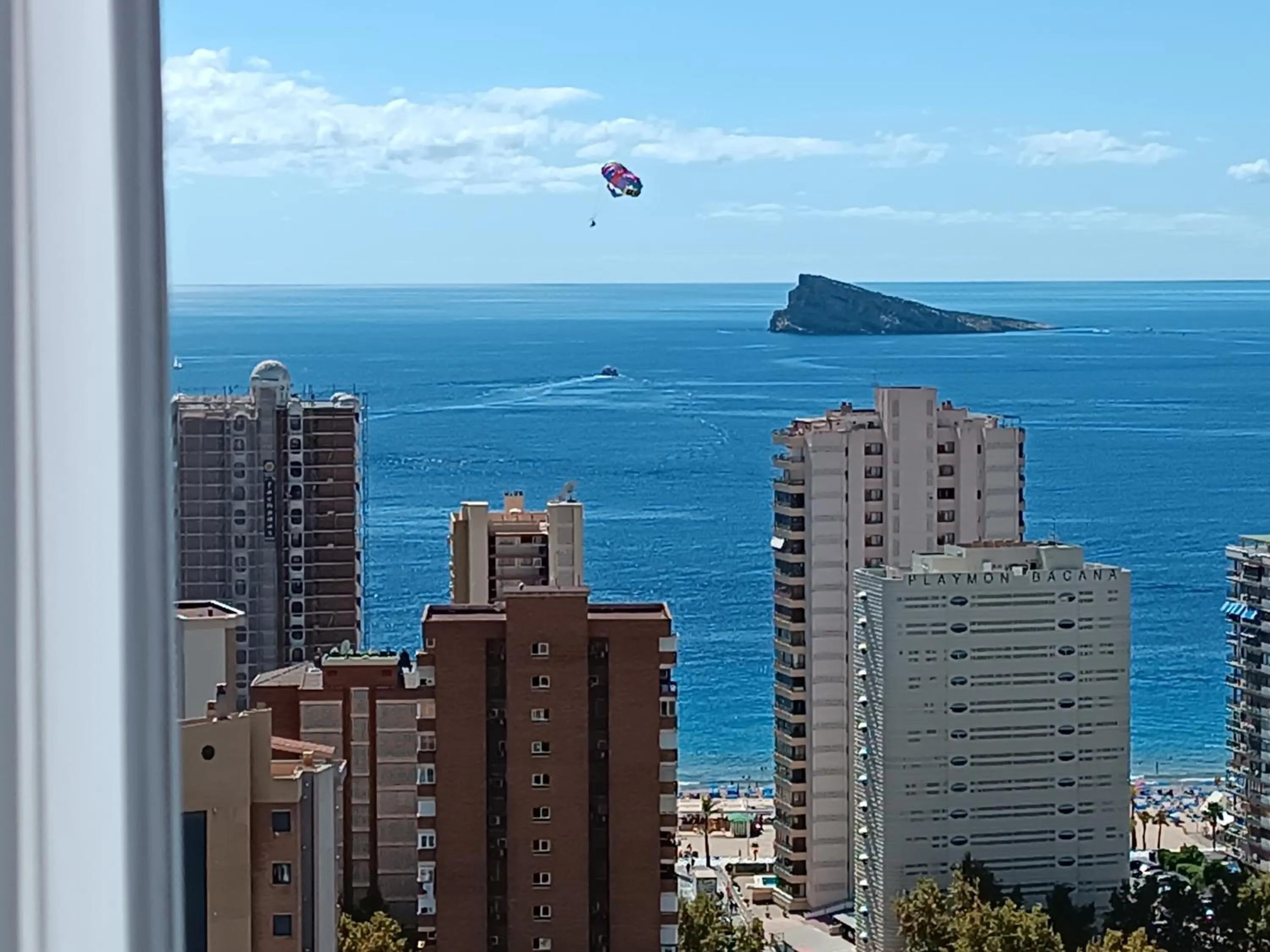 Sea view in Gemelos 2 Benidorm