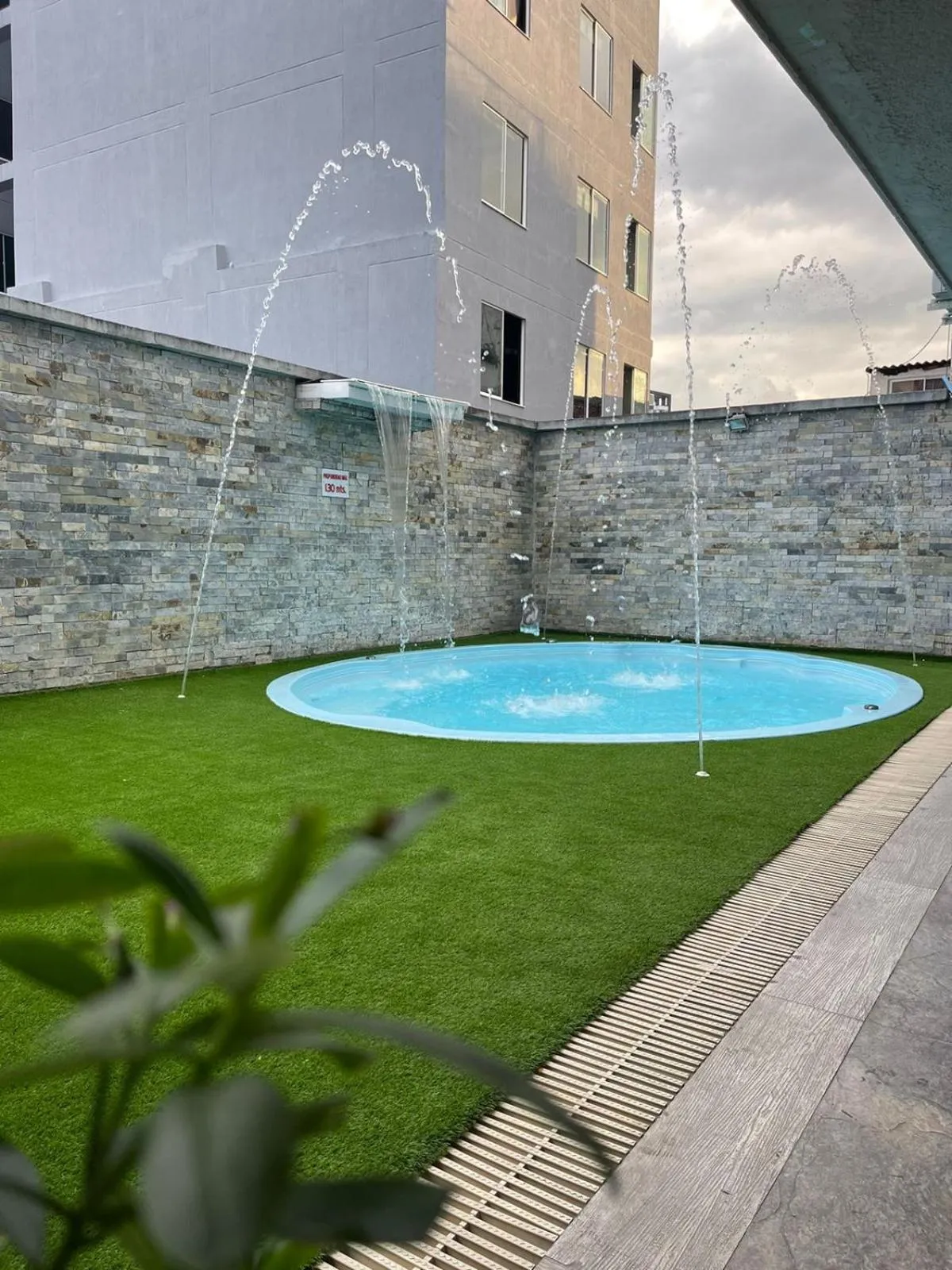 Pool view in HOTEL PLAZUELA REAL