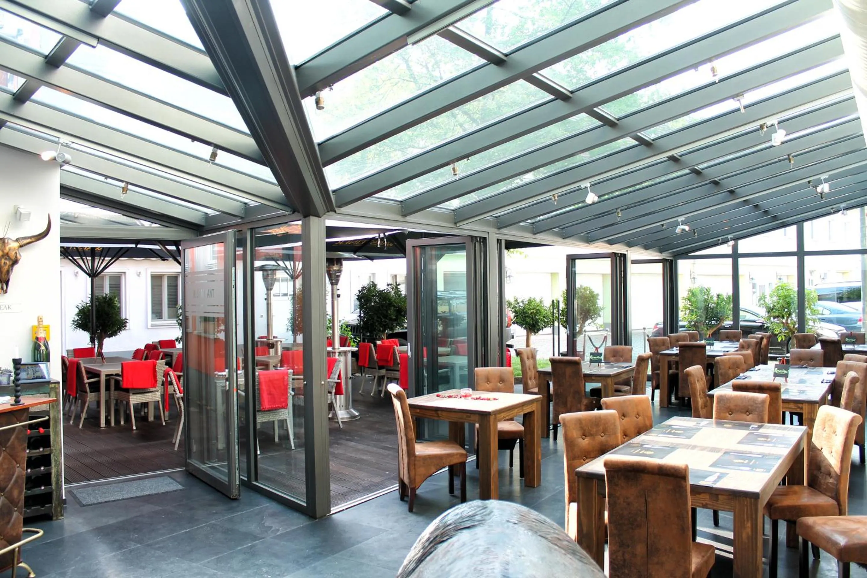 Dining area in Palais