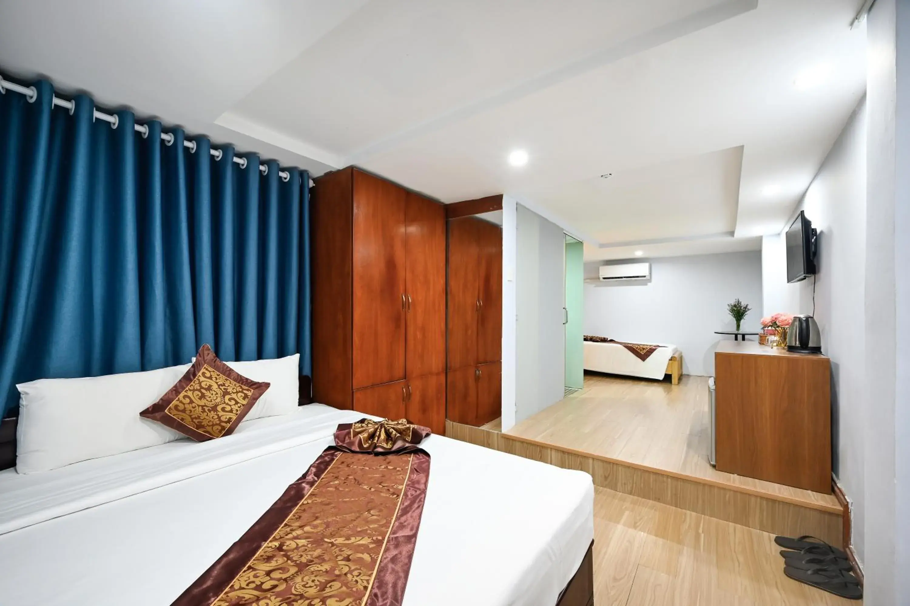 Triple Room in Ha Vy Hotel Triple Room in Ha Vy Hotel