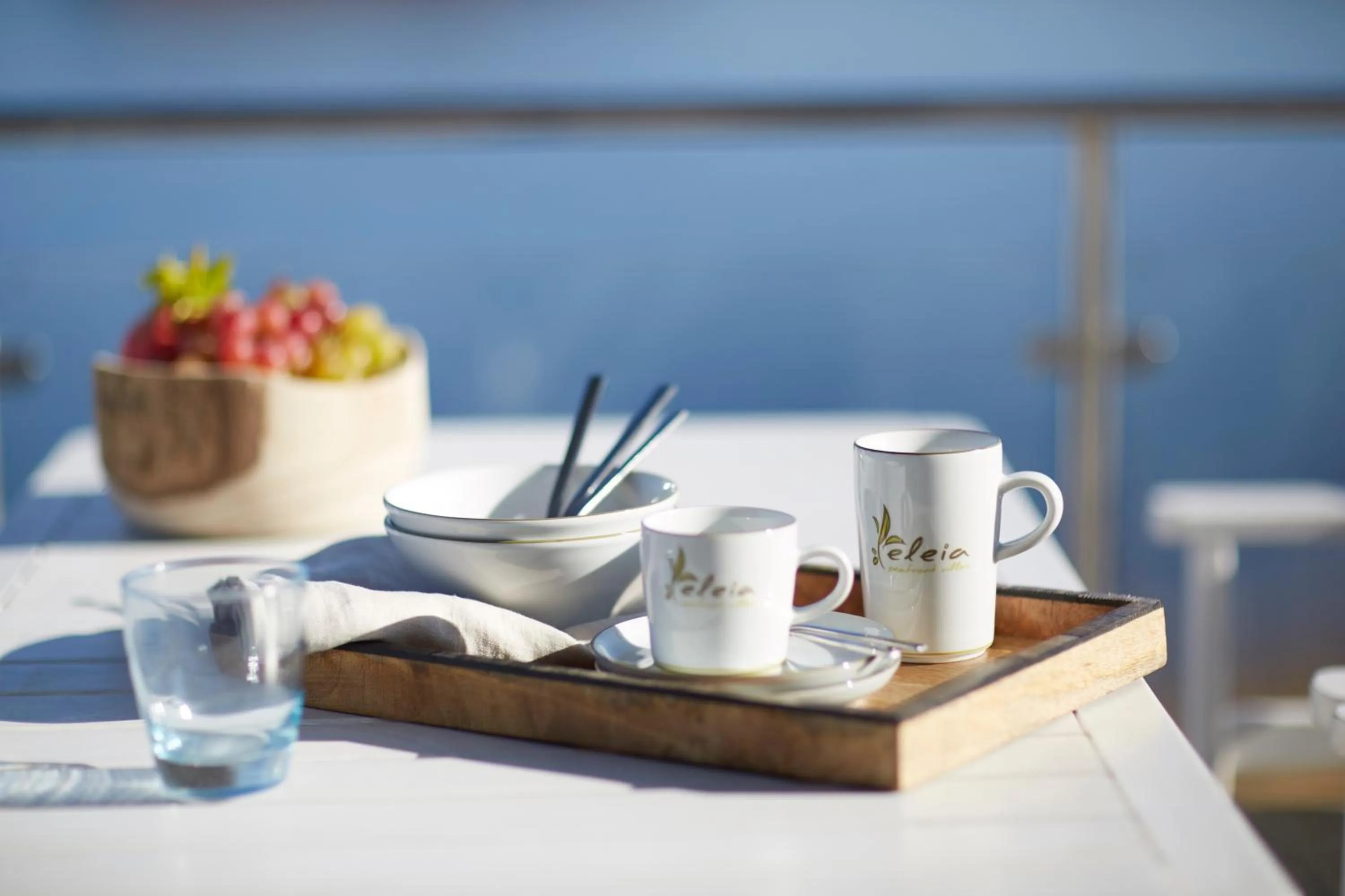 Coffee/tea facilities in Eleia Seafront Rooms & Villas