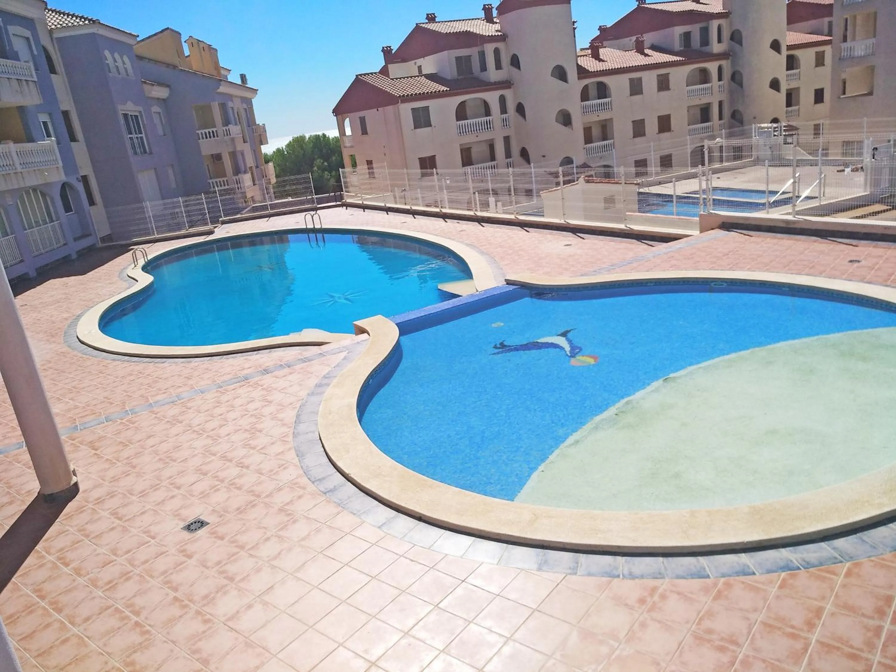 Swimming pool in Apartamentos Marcomar 3000