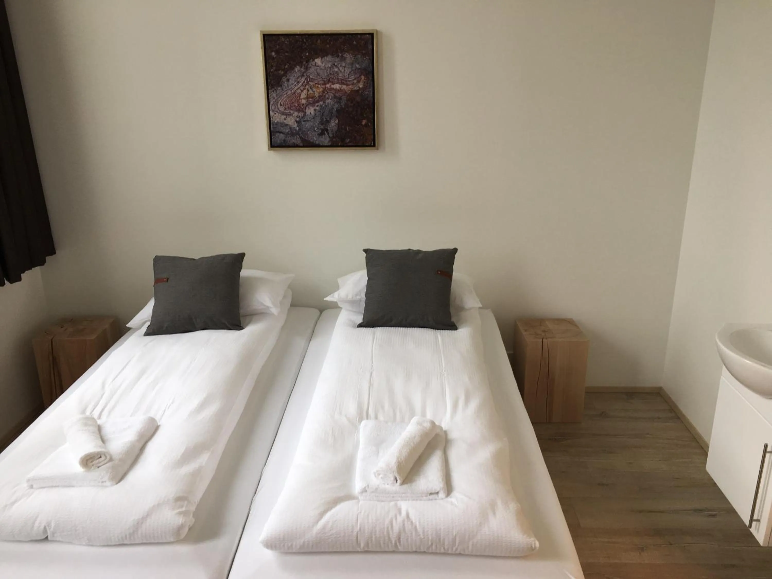 Bed in Welcome Riverside Guesthouse