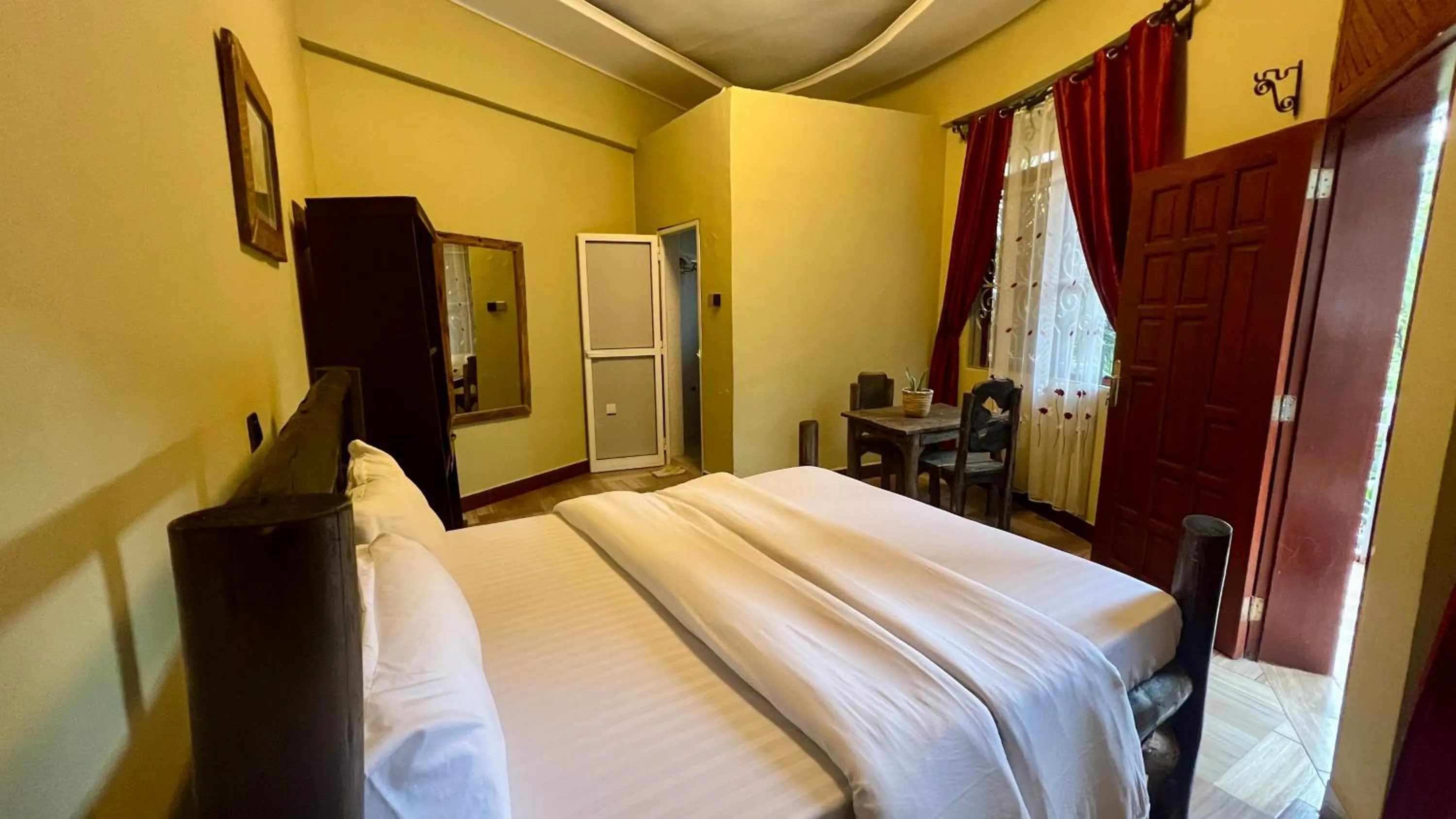 Bed in Skill forest lodge