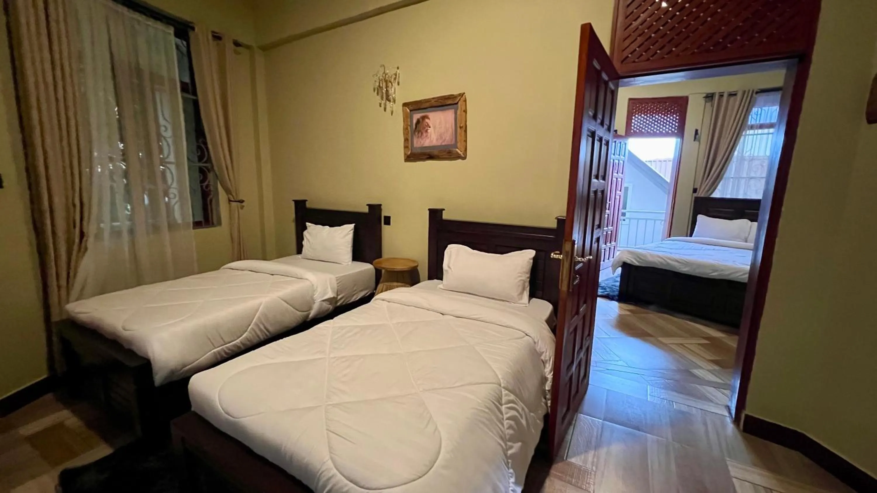 Bed in Skill forest lodge