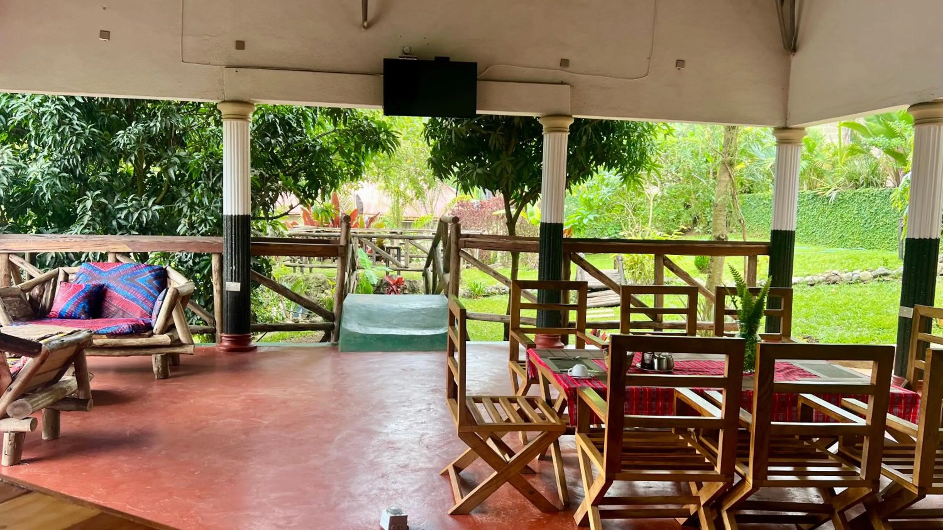 Balcony/Terrace in Skill forest lodge