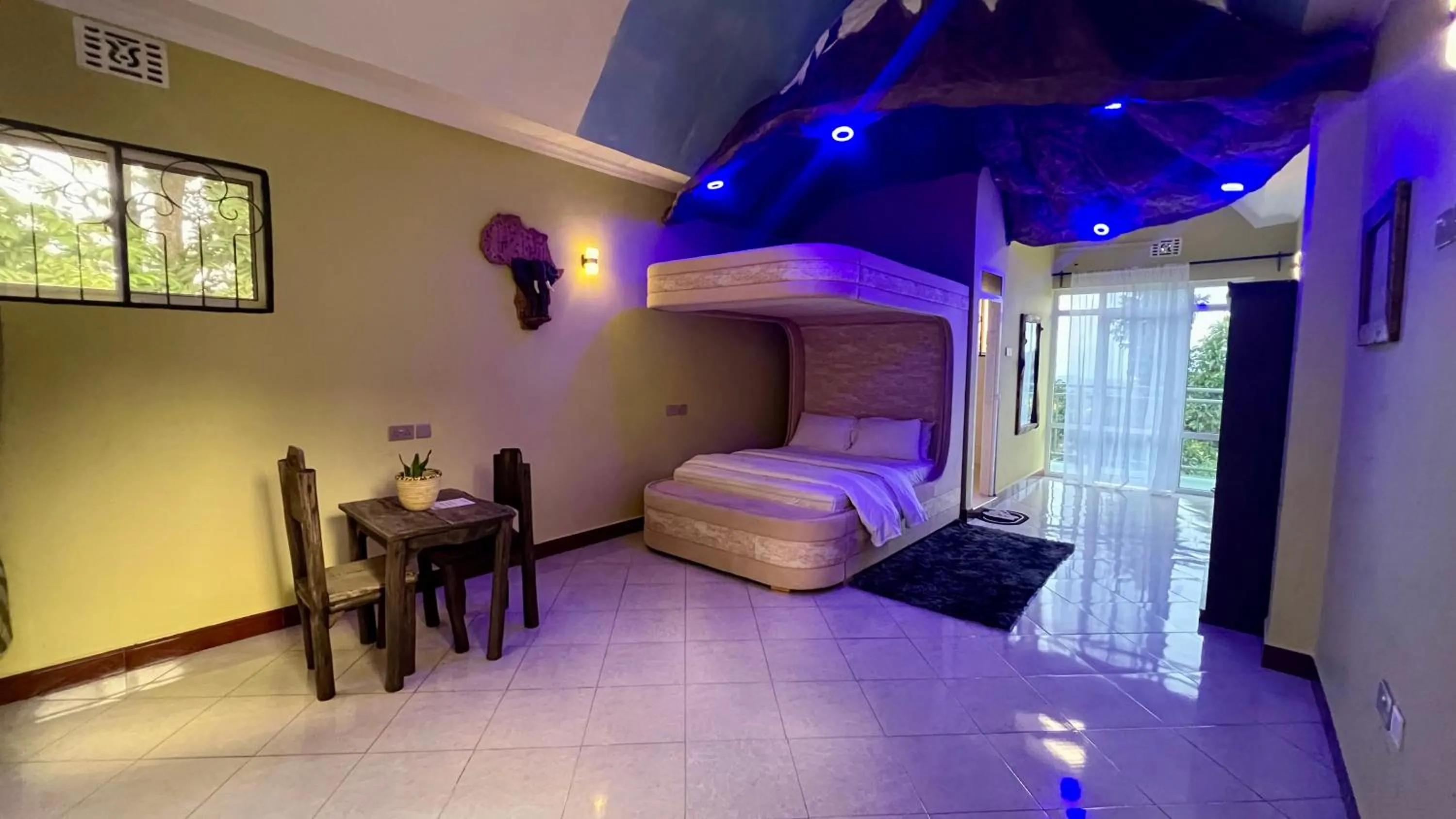 Bed in Skill forest lodge