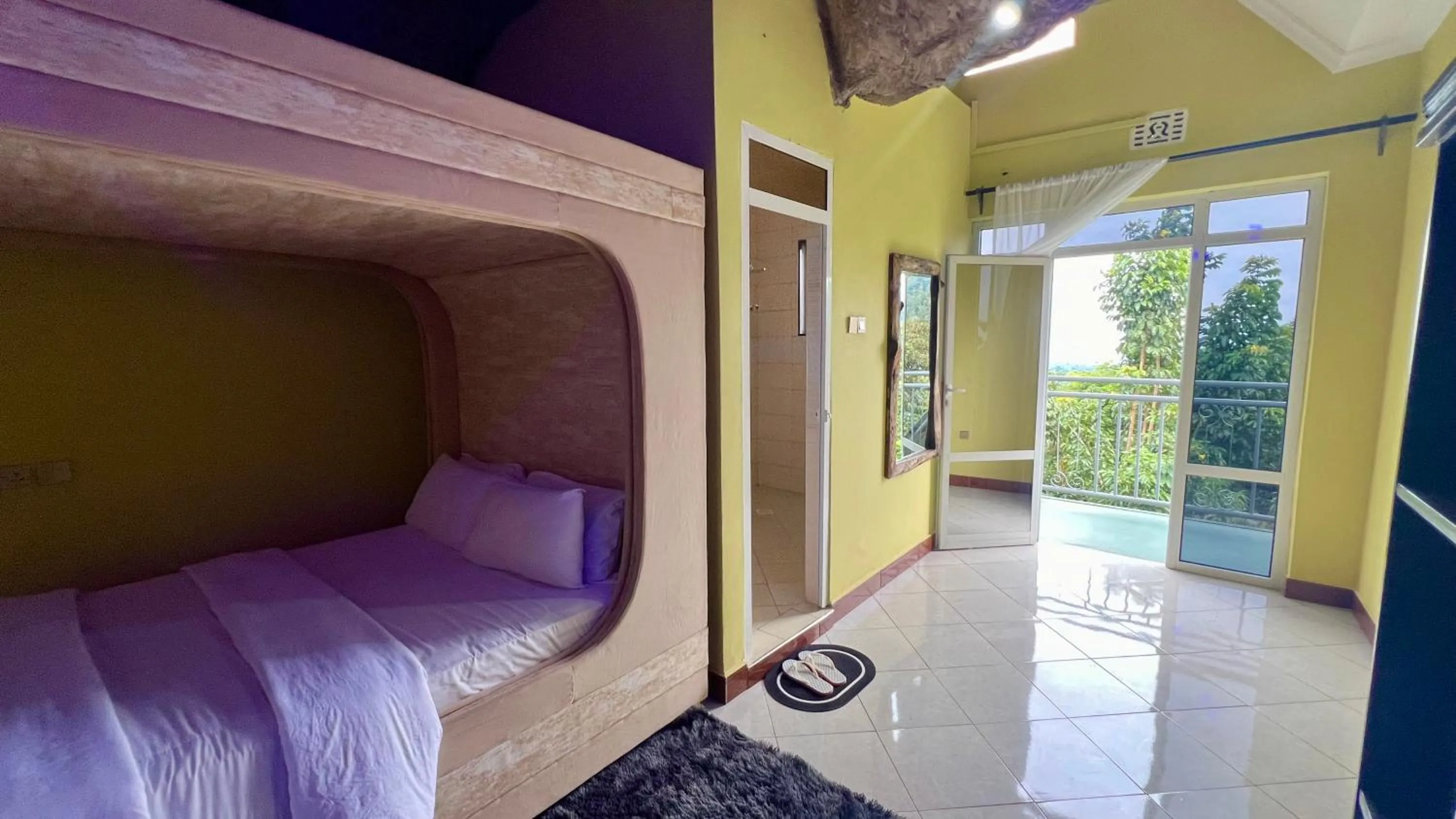 Bed in Skill forest lodge