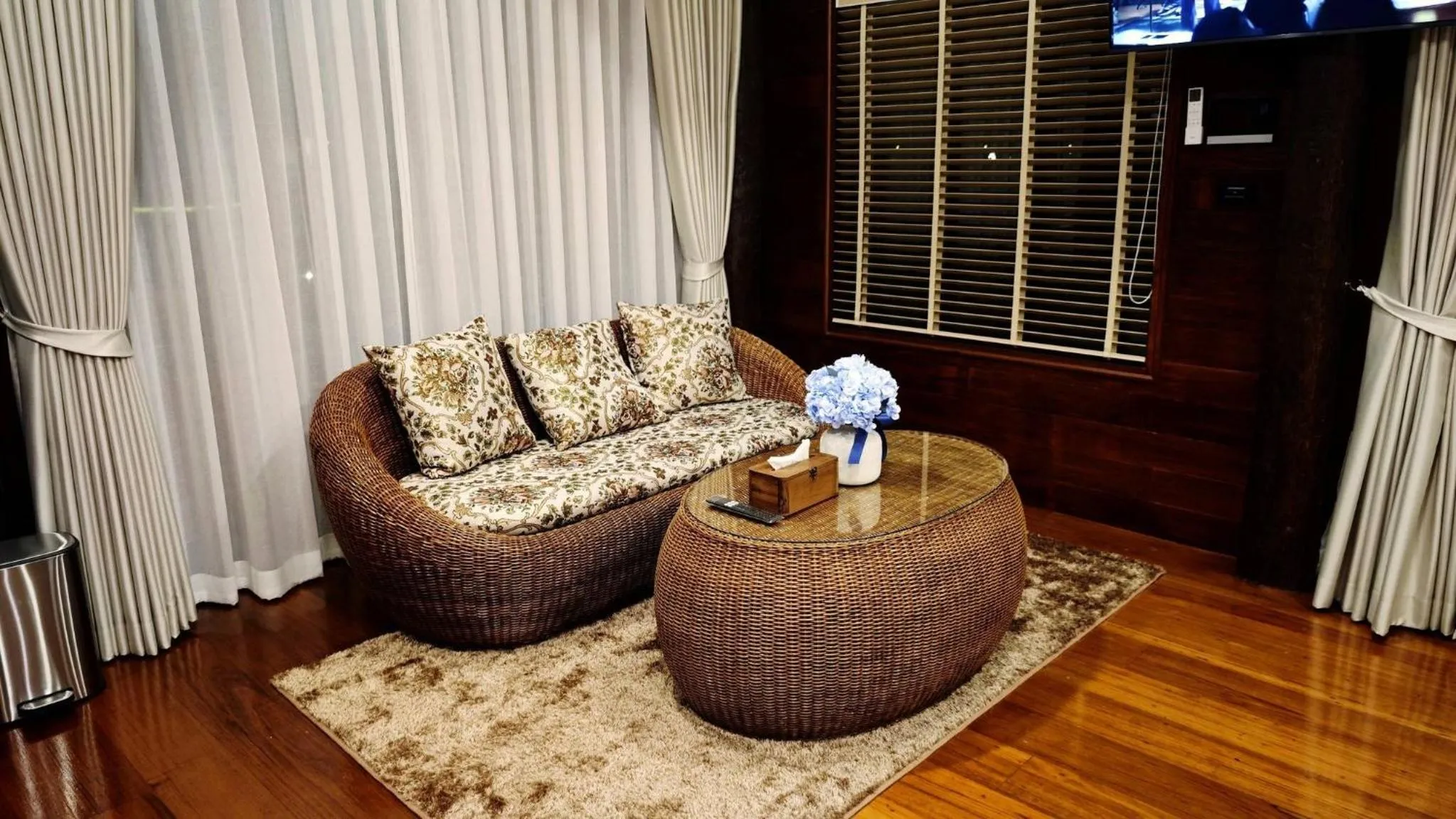 Seating area in DooNa Resort แลภูดูนา