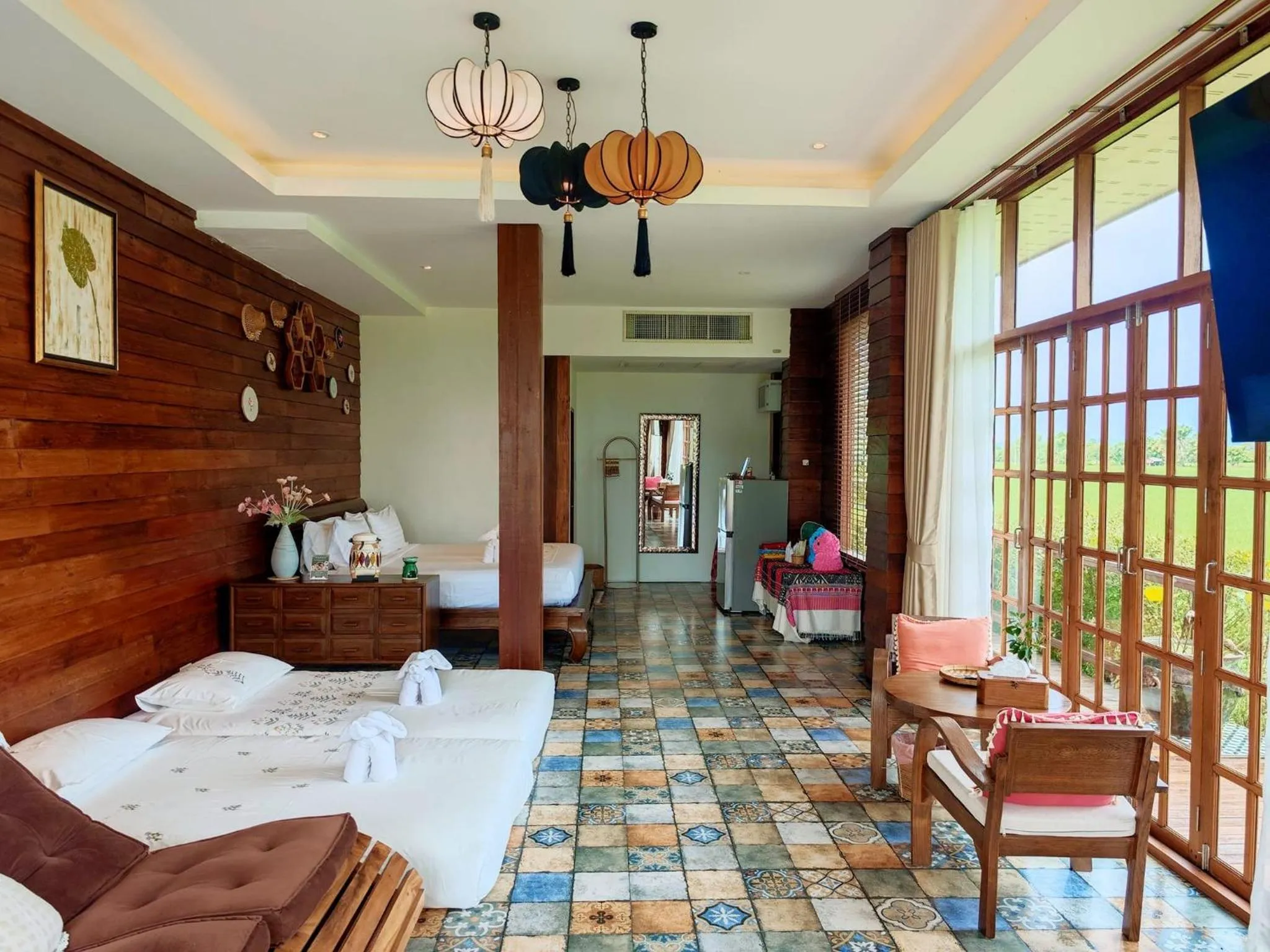 Photo of the whole room, Bed in DooNa Resort แลภูดูนา