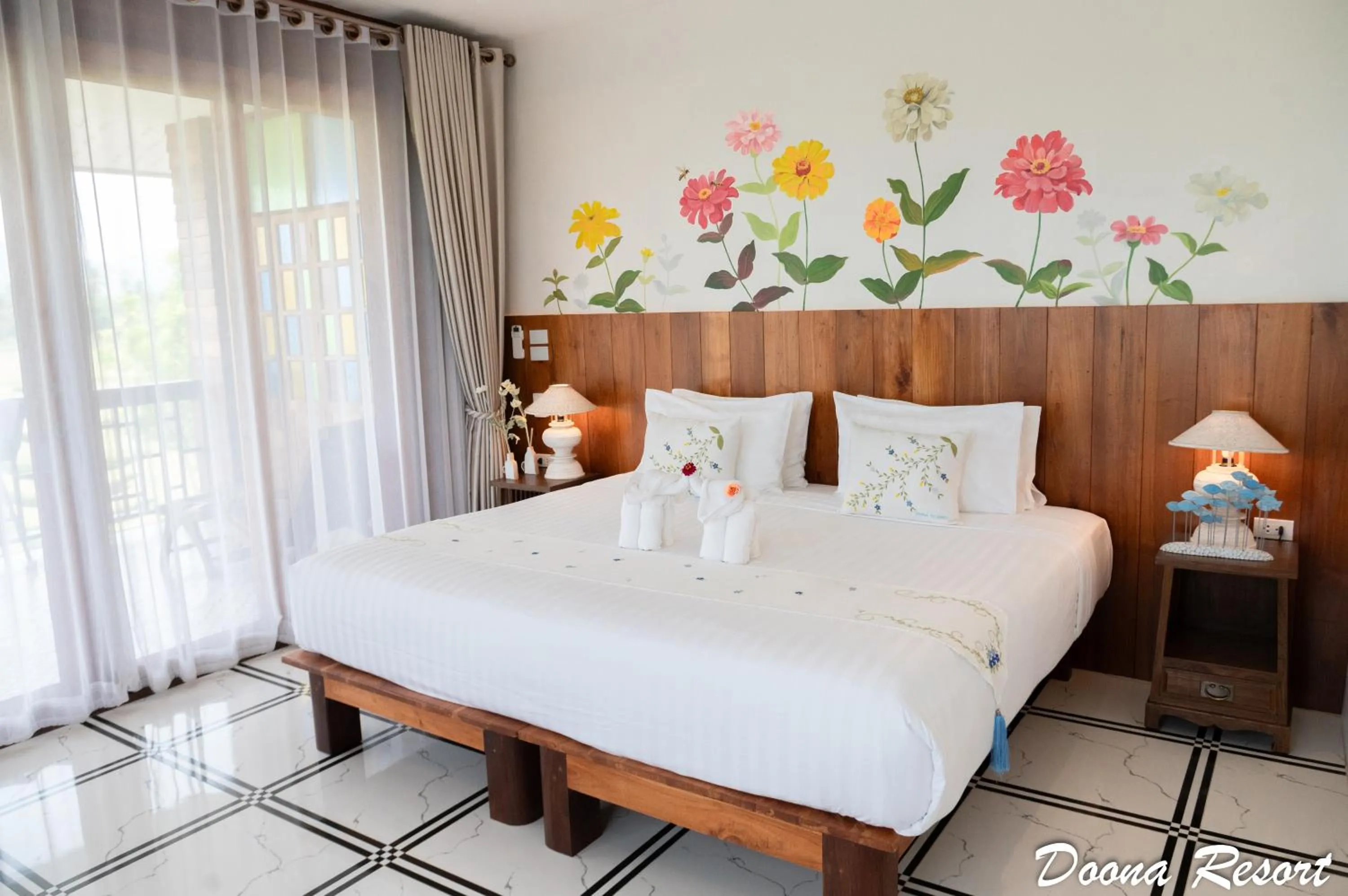 Bed in DooNa Resort แลภูดูนา