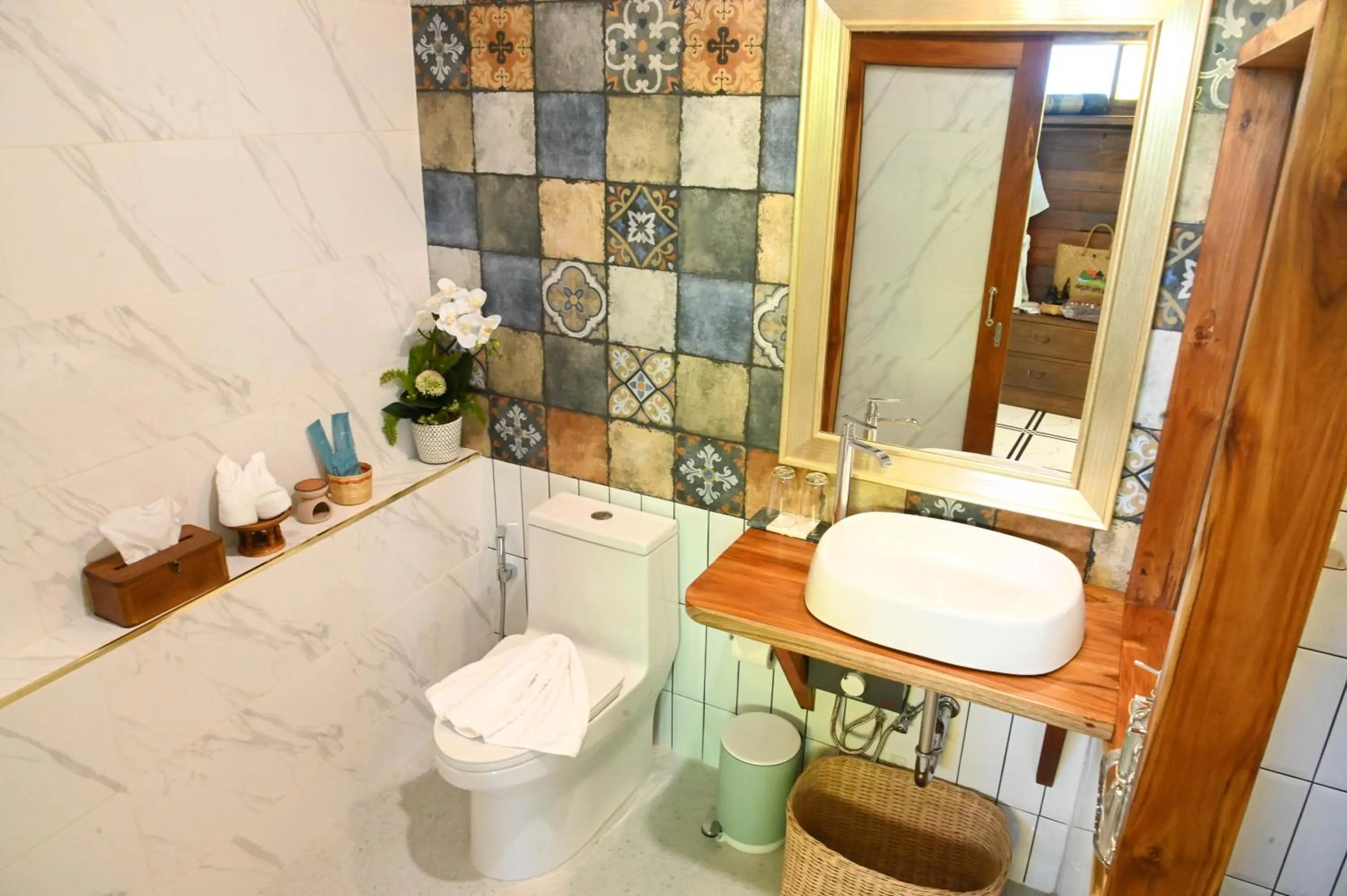 Toilet in DooNa Resort แลภูดูนา