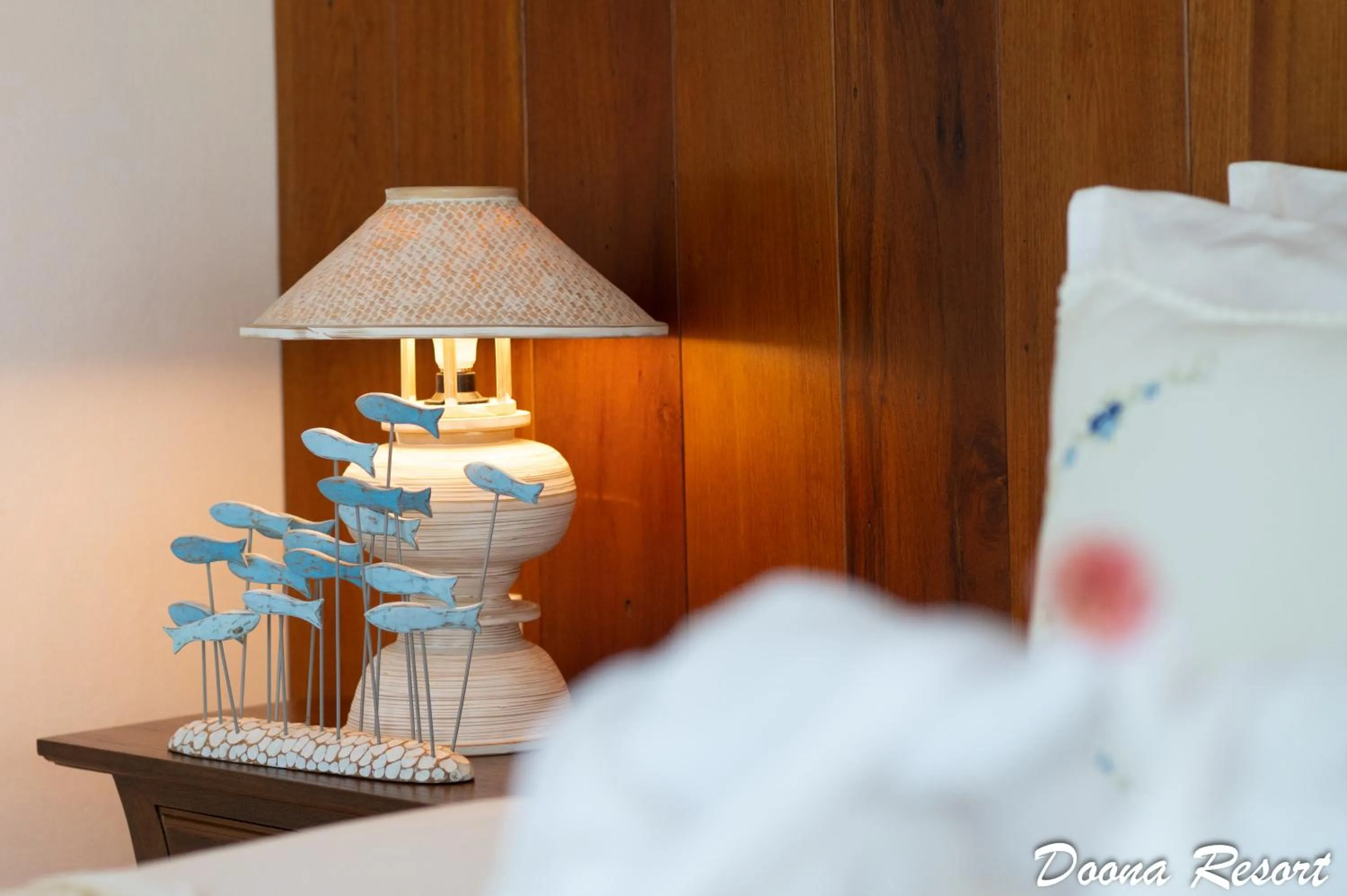 Decorative detail, Bed in DooNa Resort แลภูดูนา