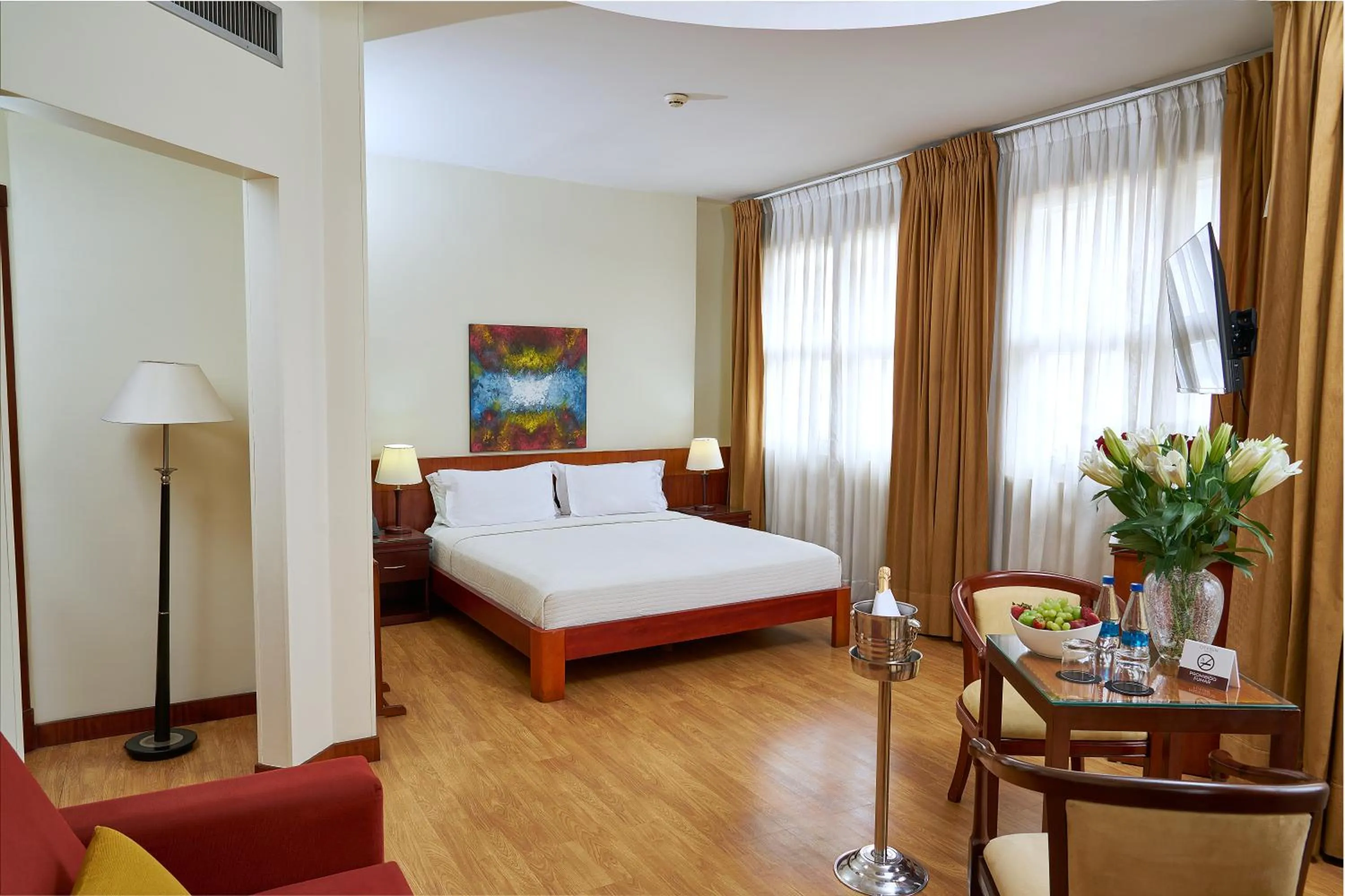 Bed in Hotel Cityzen Guayaquil