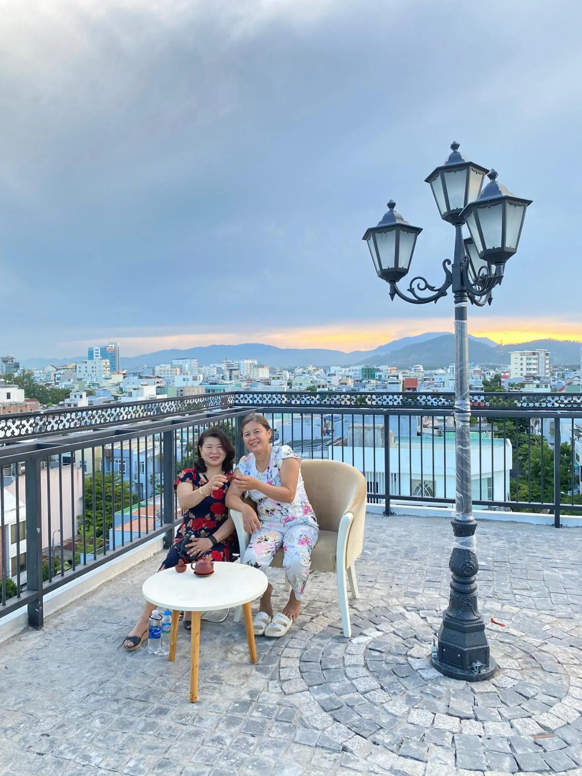 Balcony/Terrace in GOODTECH LUXURY Hotel & Apartment