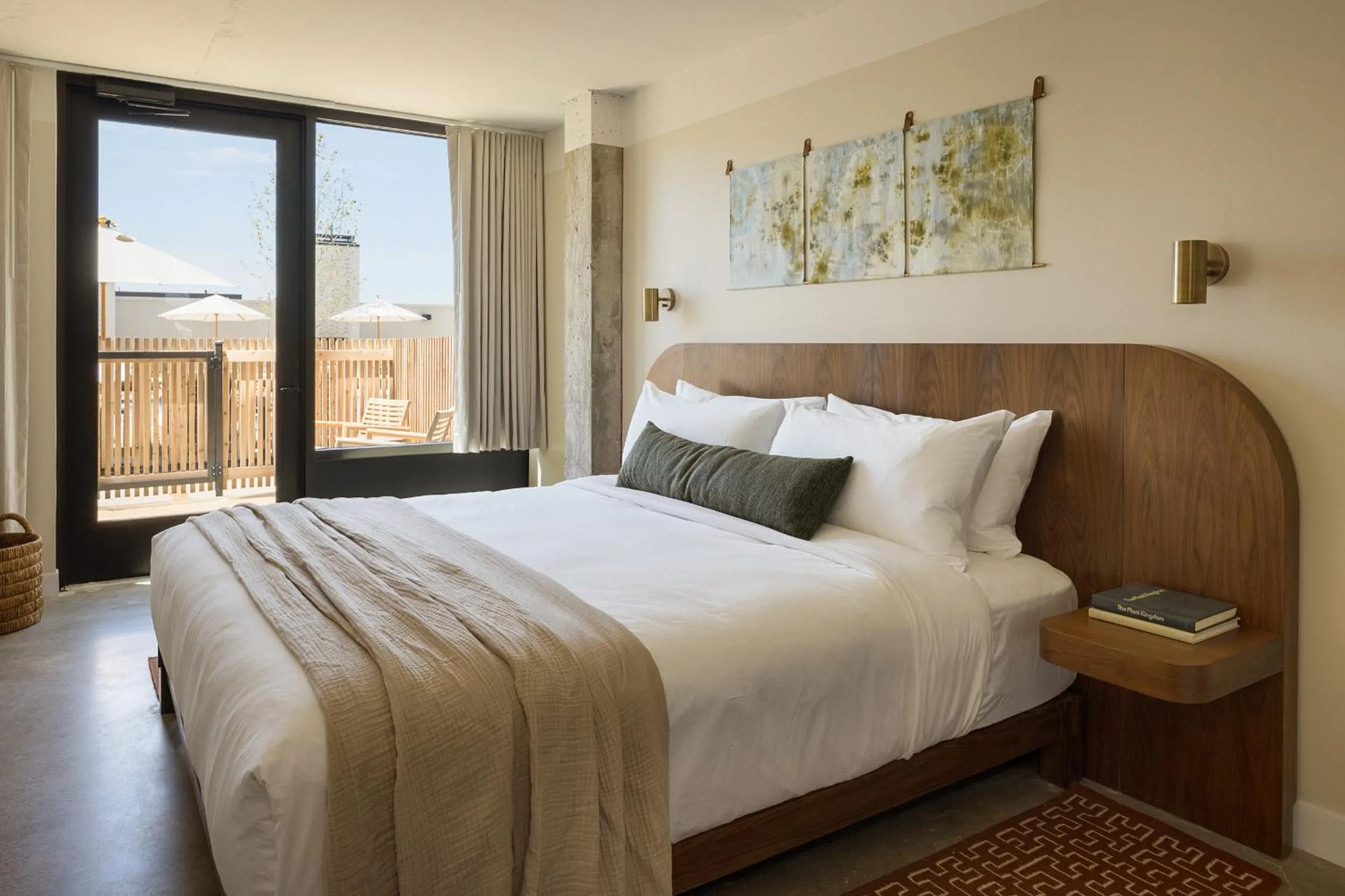 Bedroom, Bed in Drift Nashville, a Member of Design Hotels