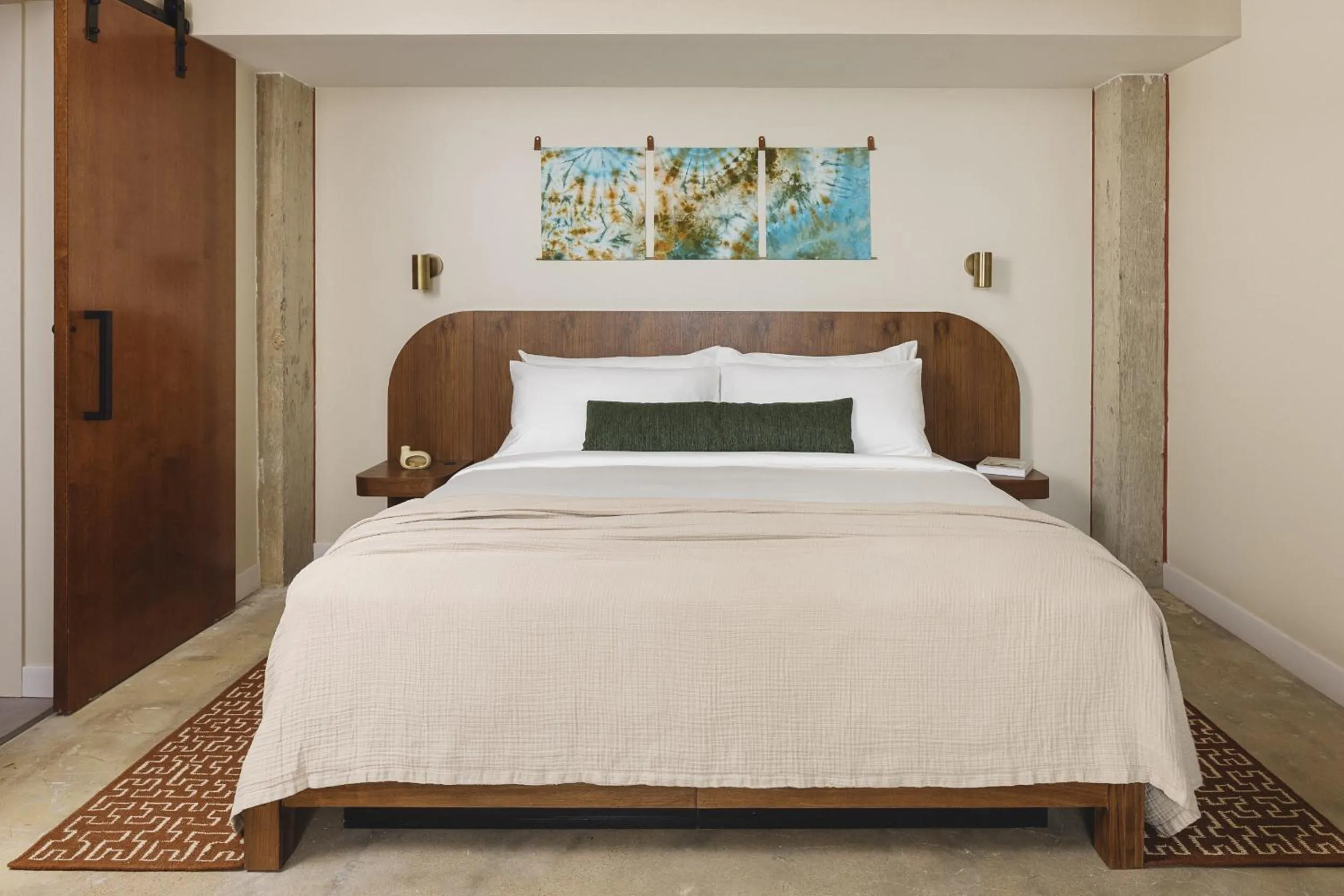 Bed in Drift Nashville, a Member of Design Hotels