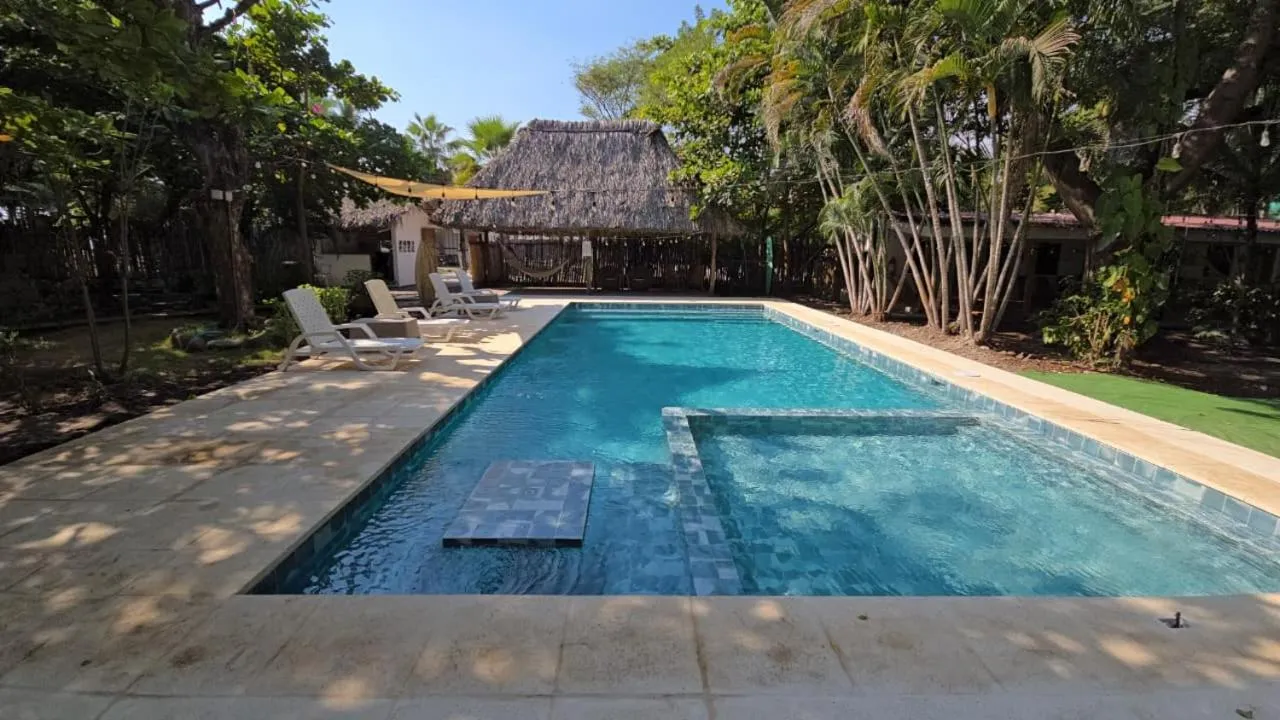Swimming pool in Hotel Zelen