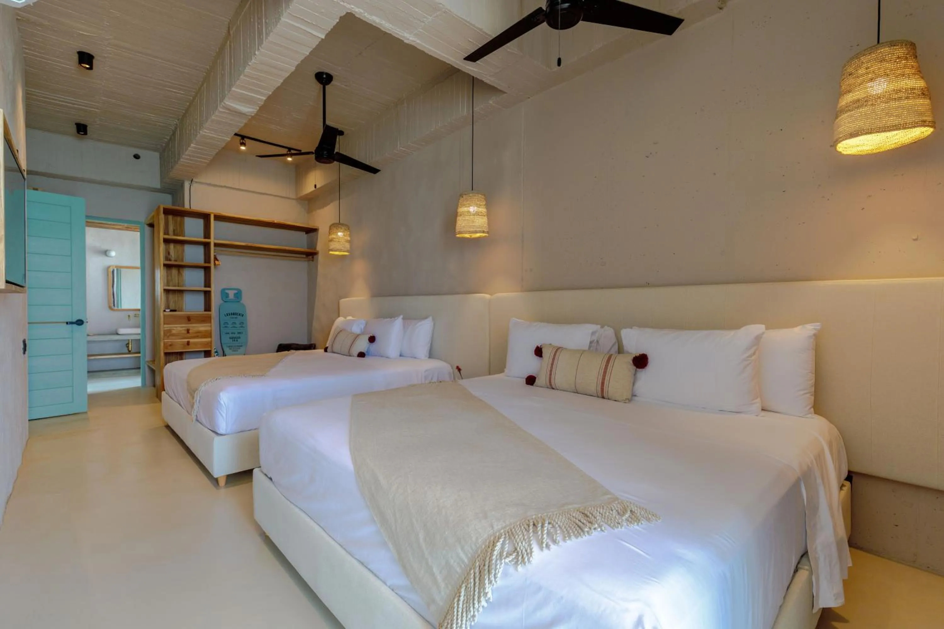 Photo of the whole room, Bed in Bondo Estudio