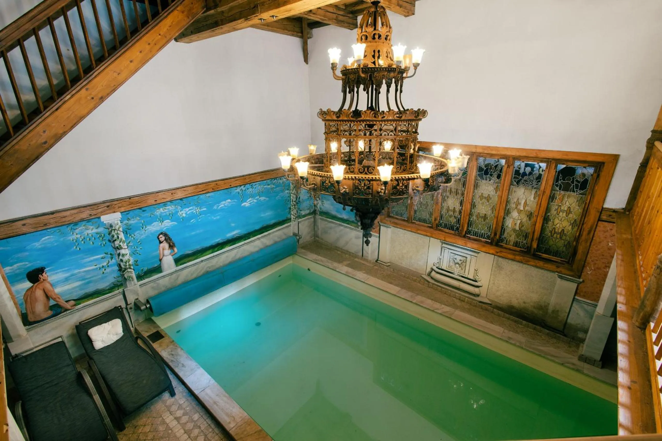 Swimming pool in ErlebnisHotel Steirisch Ursprung