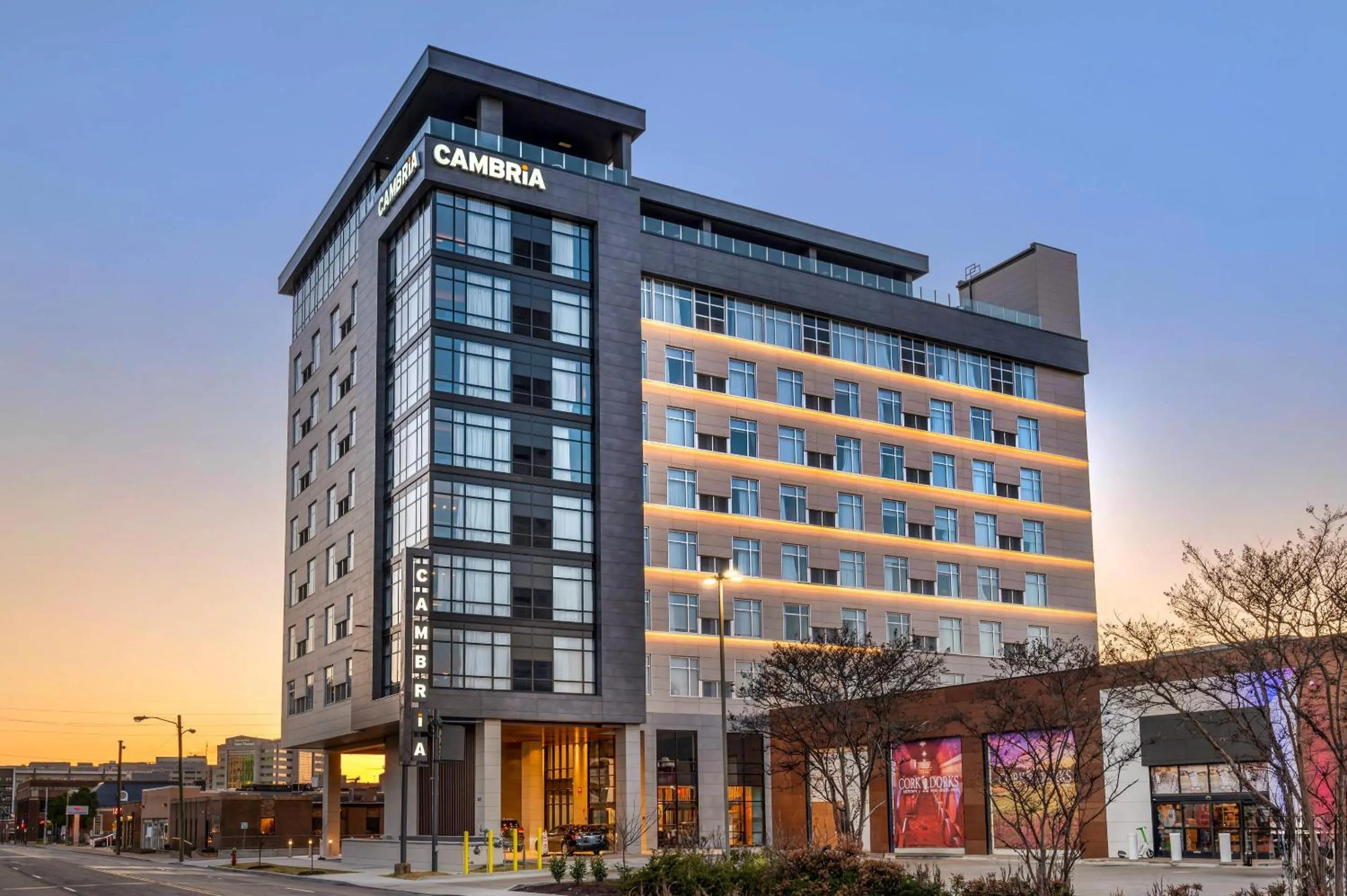 Property building in Cambria Hotel Nashville Midtown