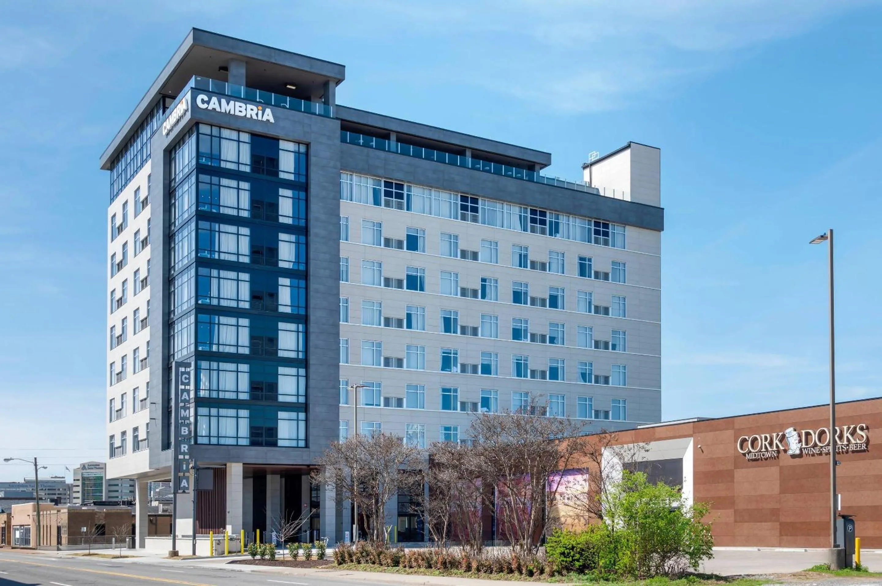 Property building in Cambria Hotel Nashville Midtown