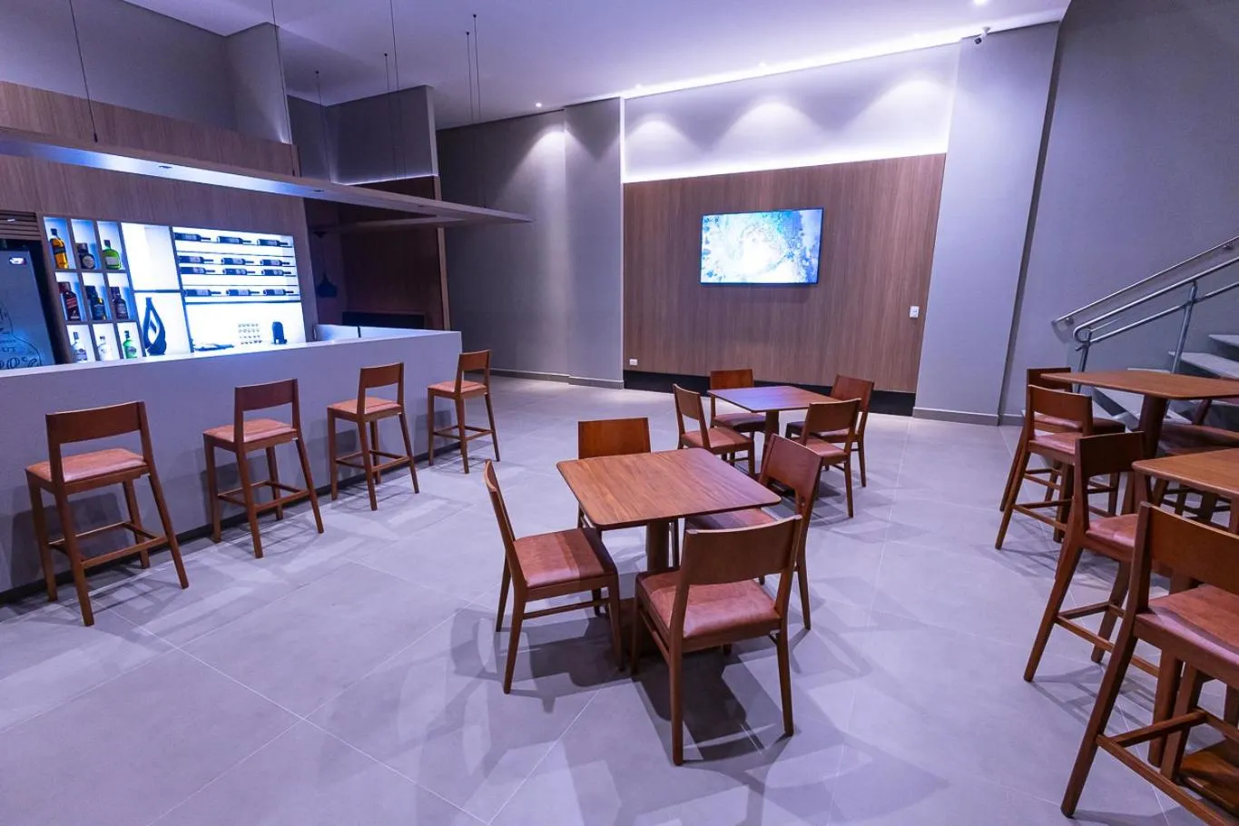 Lounge or bar in Hotel Caiuá Blumenau