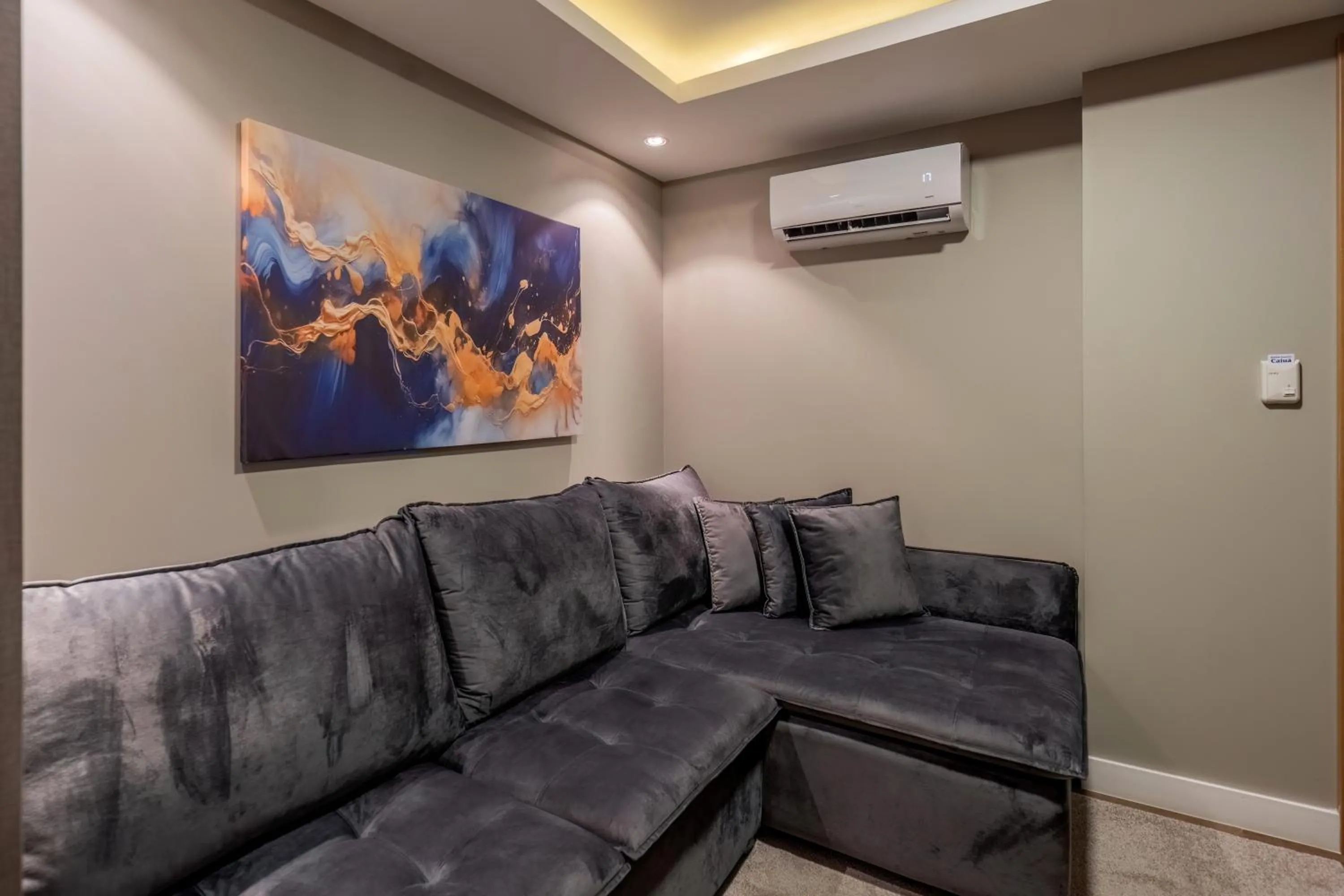 Living room in Hotel Caiuá Blumenau