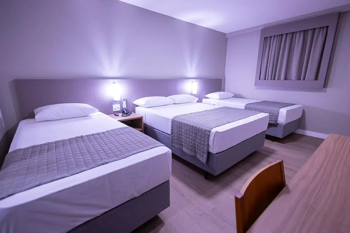 Standard Quadruple Room - single occupancy in Hotel Caiuá Blumenau Standard Quadruple Room - single occupancy in Hotel Caiuá Blumenau