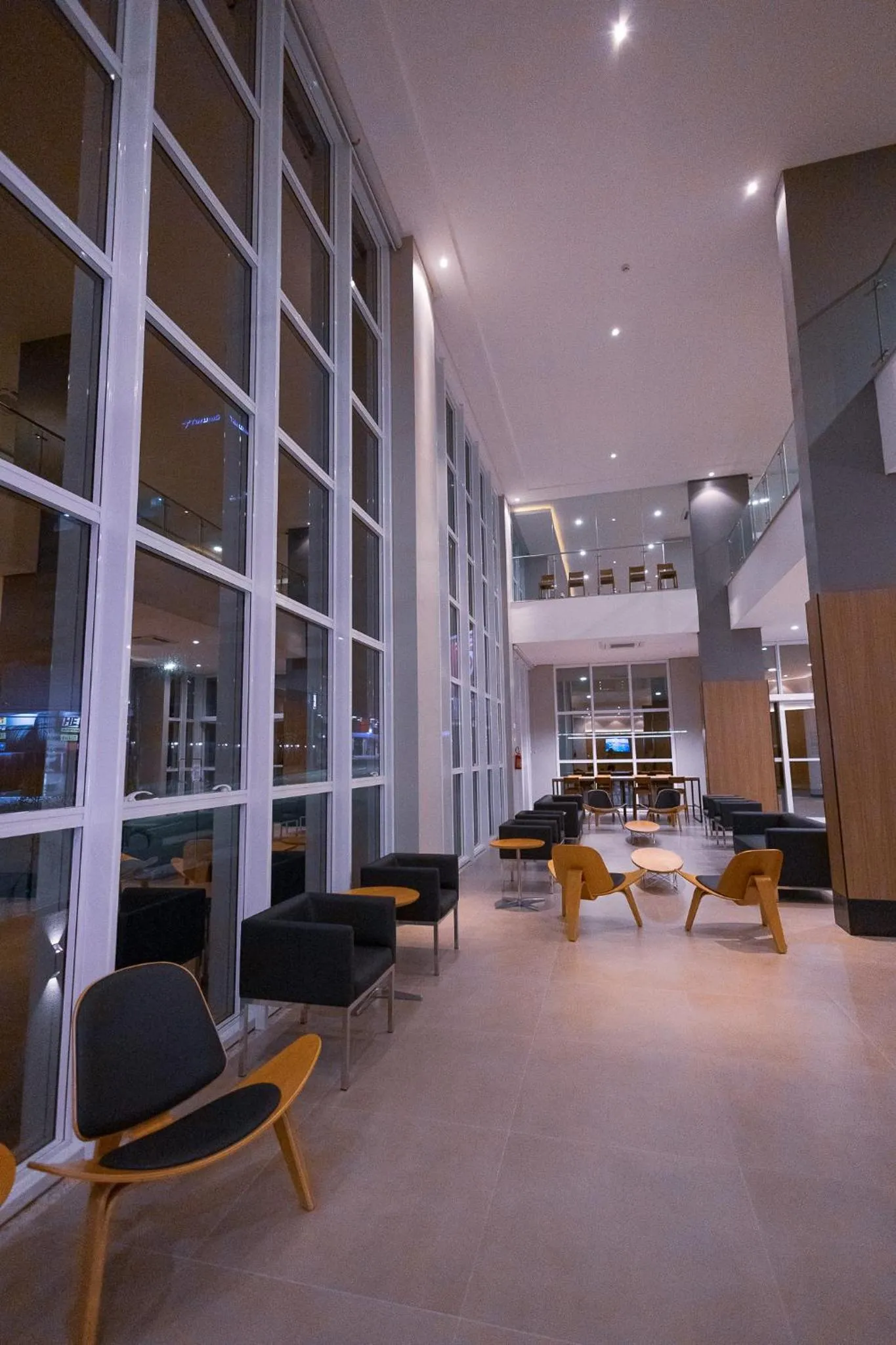 Lobby or reception in Hotel Caiuá Blumenau