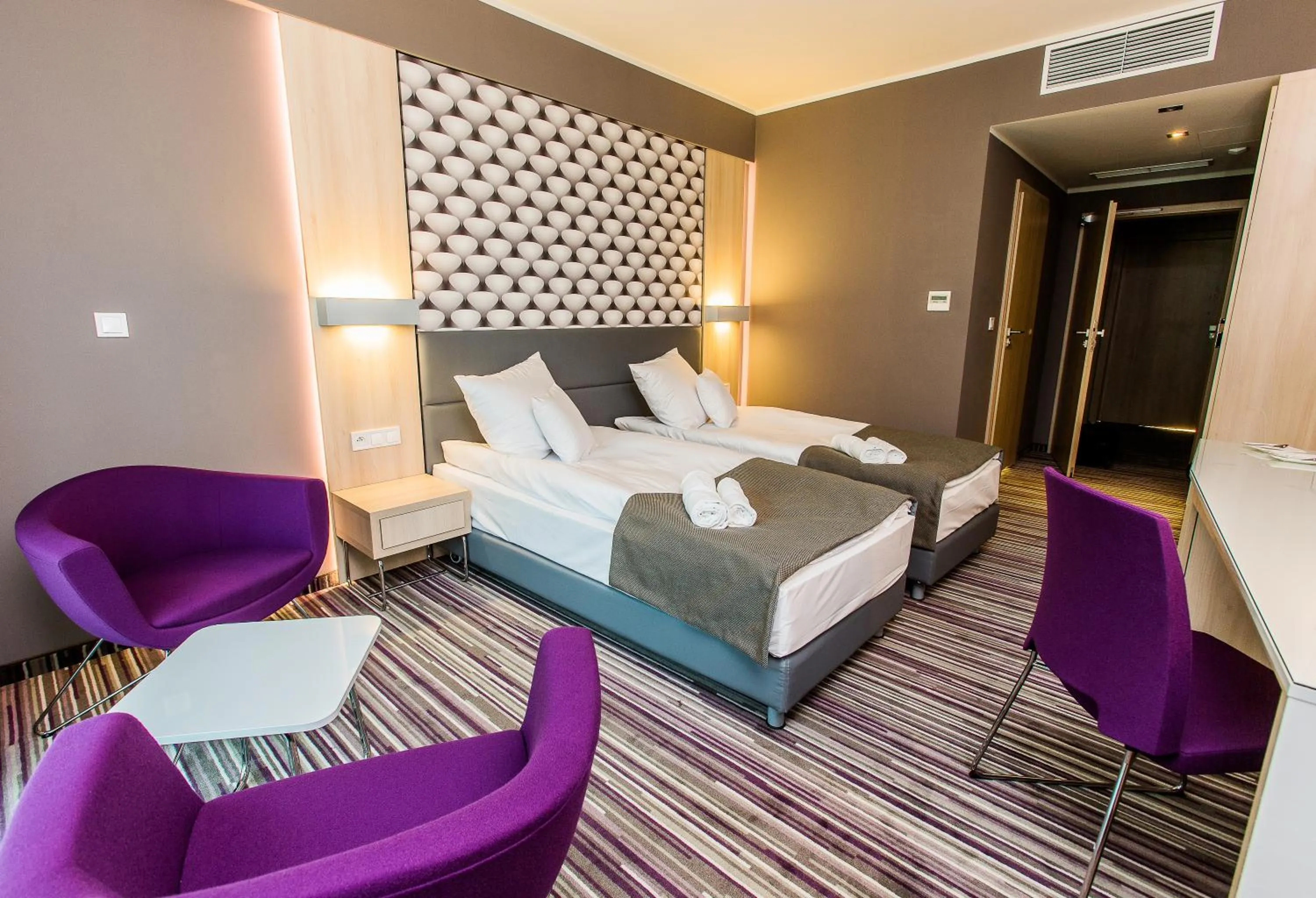 Bed in Hotel Astone Conference & Spa