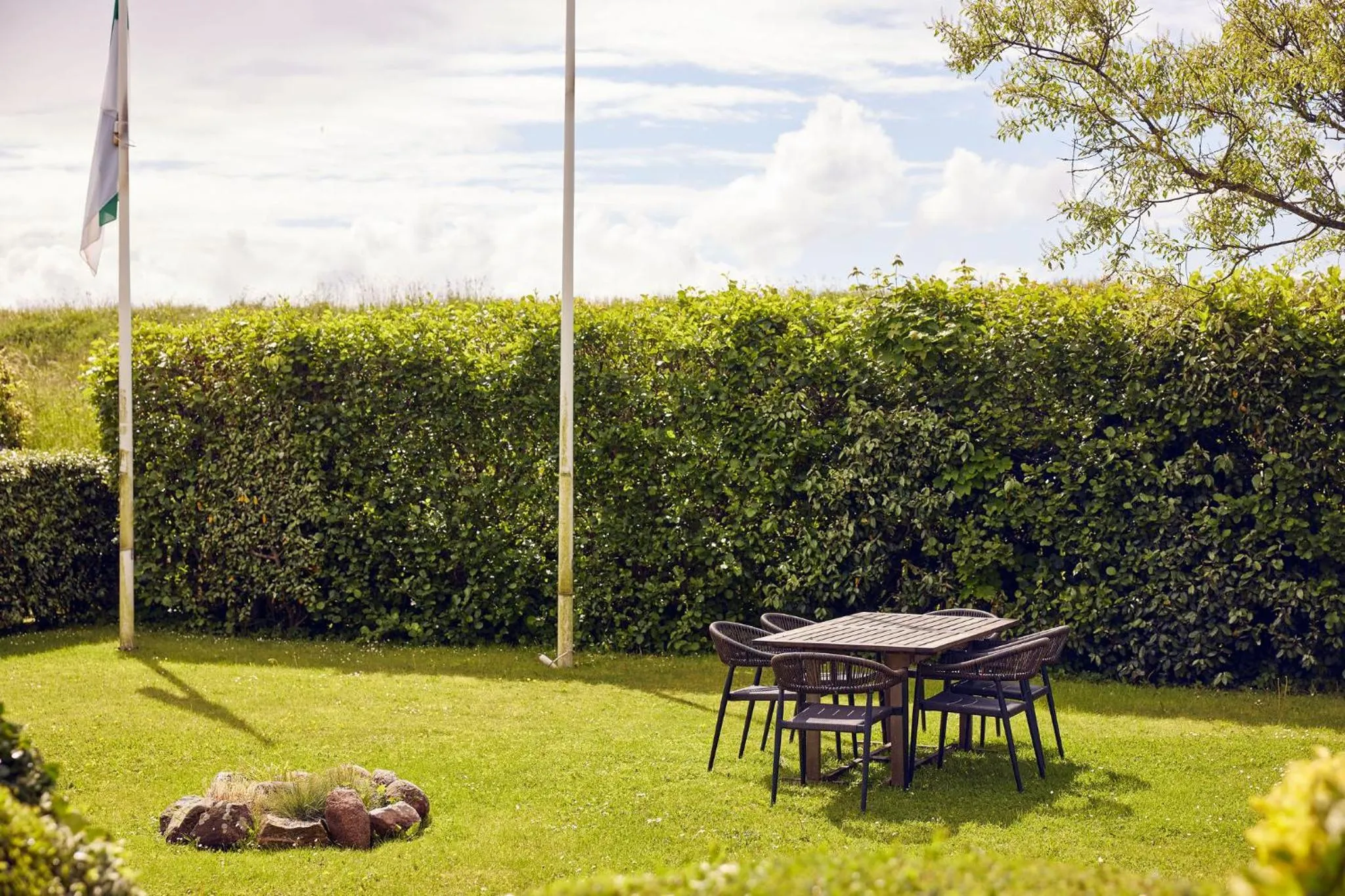 Garden in WestCord Hotel de Wadden