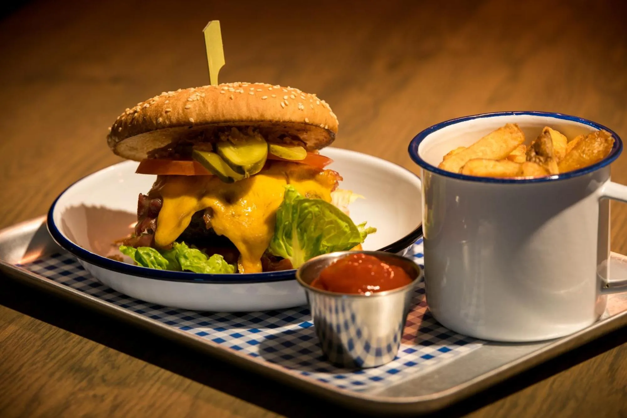 Food close-up in WestCord Hotel de Wadden