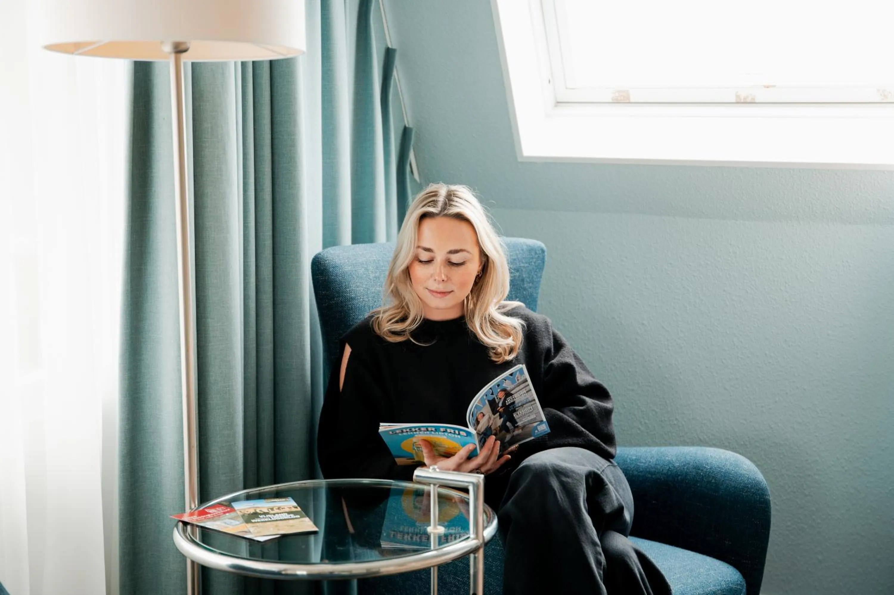 Seating area in WestCord Hotel de Wadden
