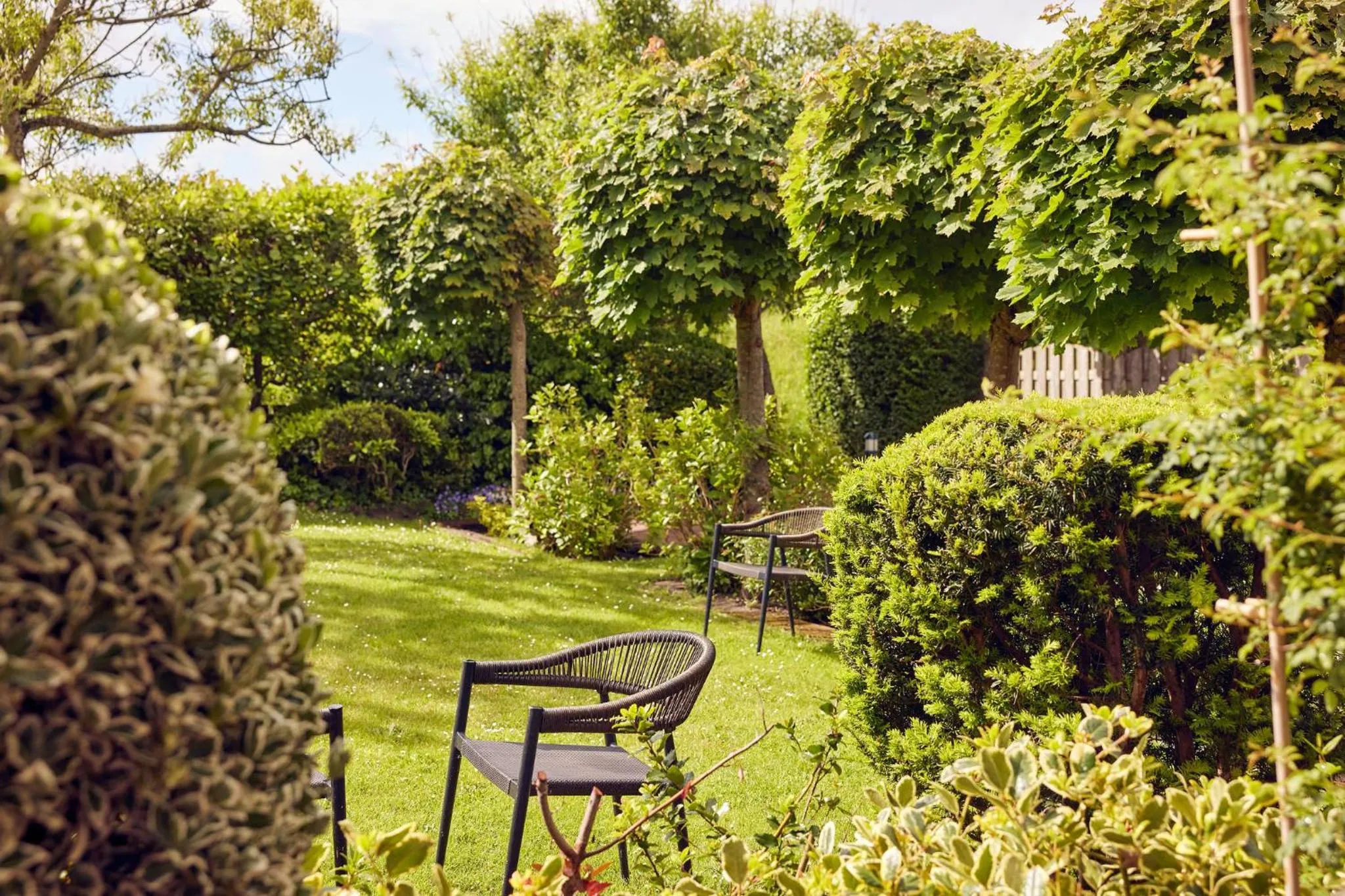 Garden in WestCord Hotel de Wadden