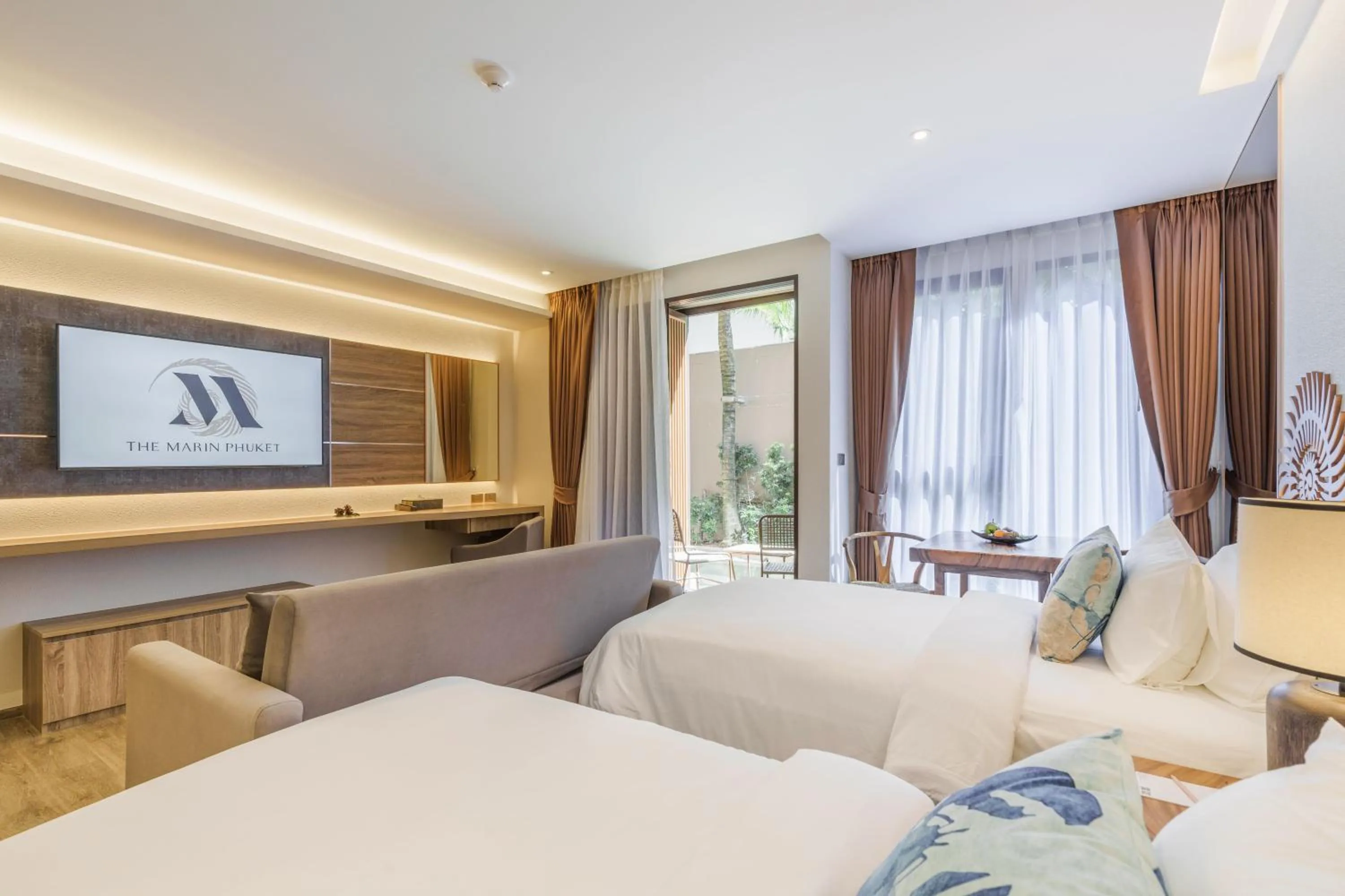 Bed in The Marin Phuket Kamala Beach