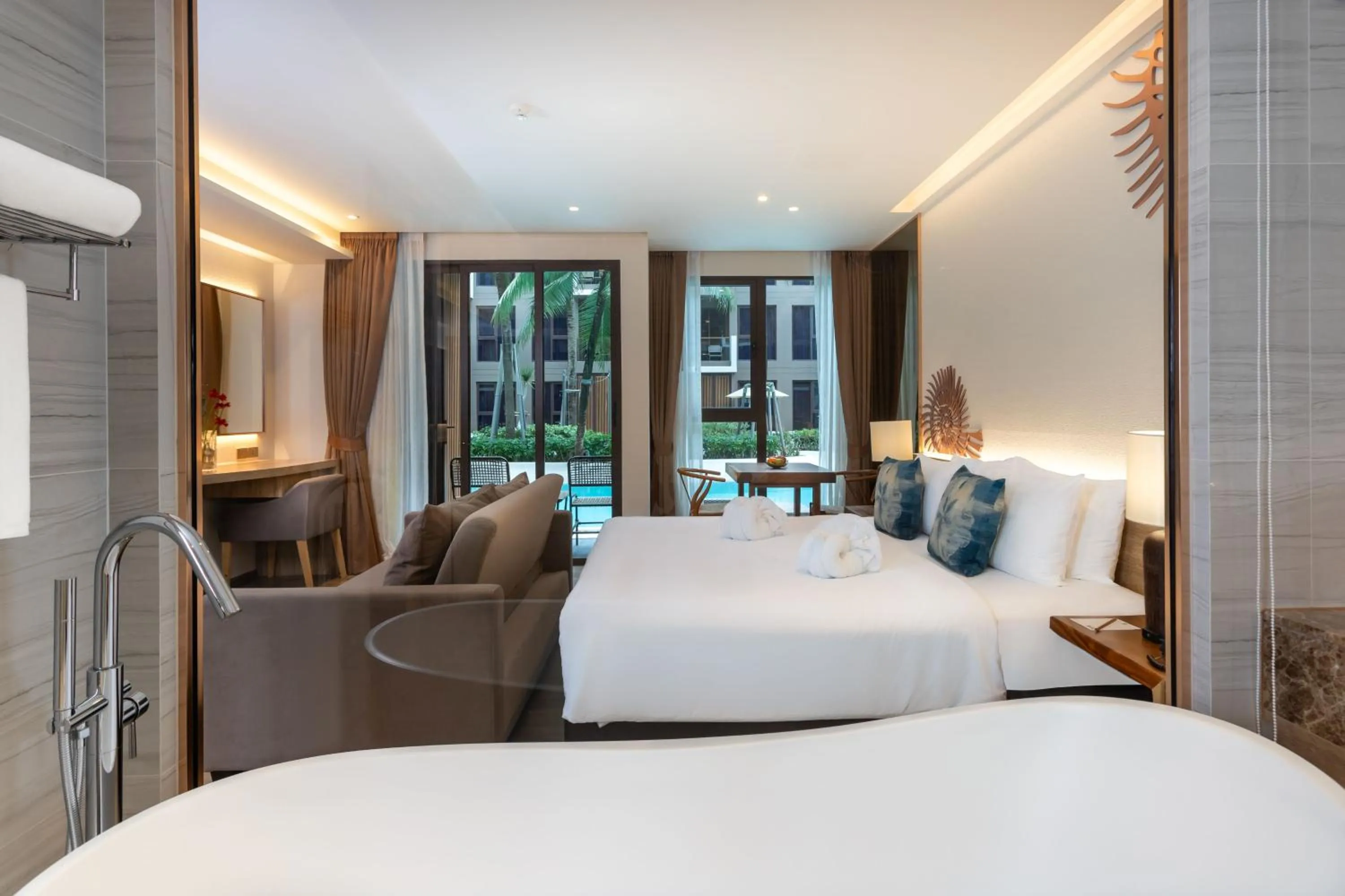 Bedroom, Bed in The Marin Phuket Kamala Beach